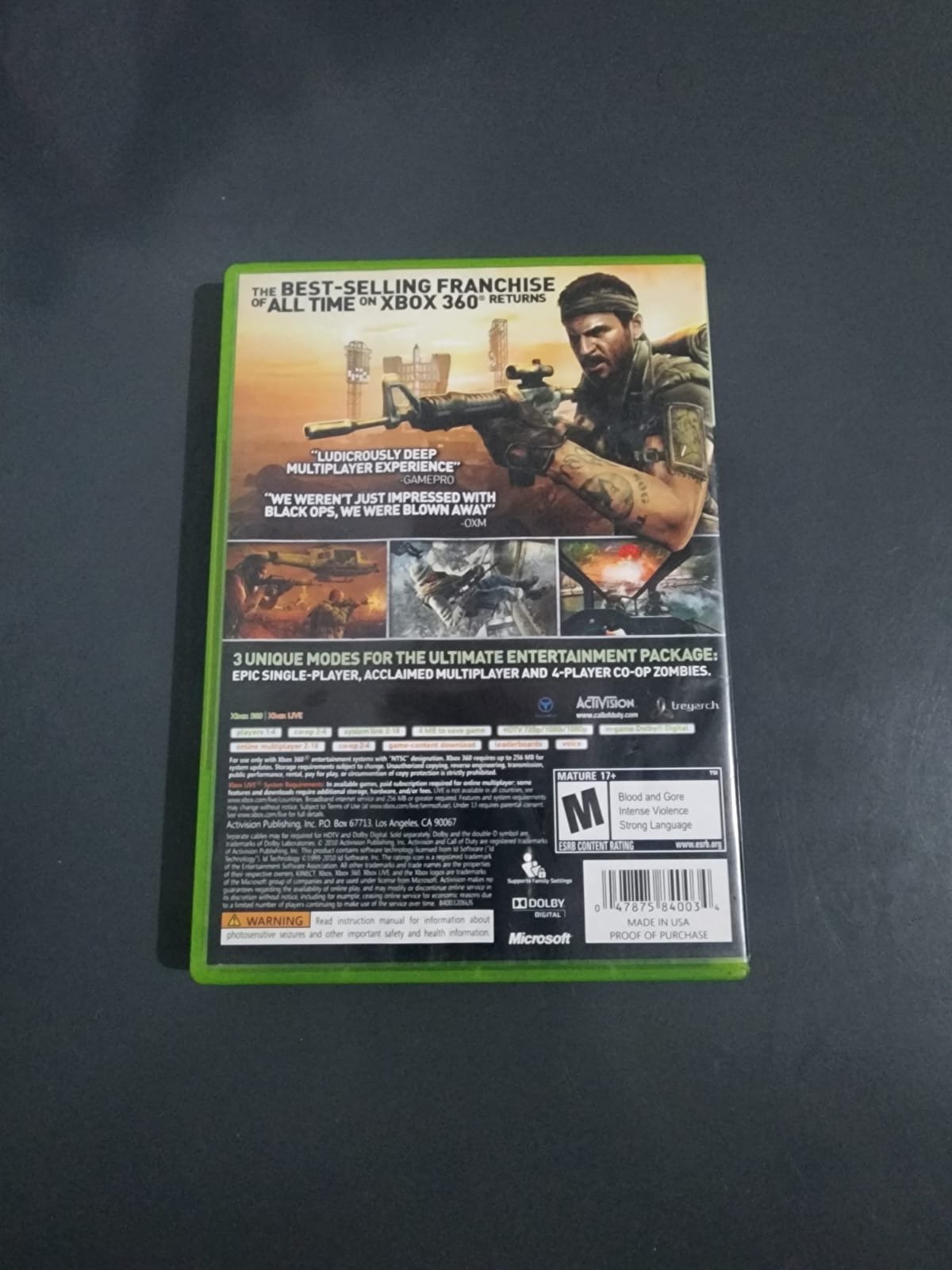 GT/ Jose Cilmar /BLACK OPS ORIGINAL!😱33,00 SEGUIDOS DE 7,00😲