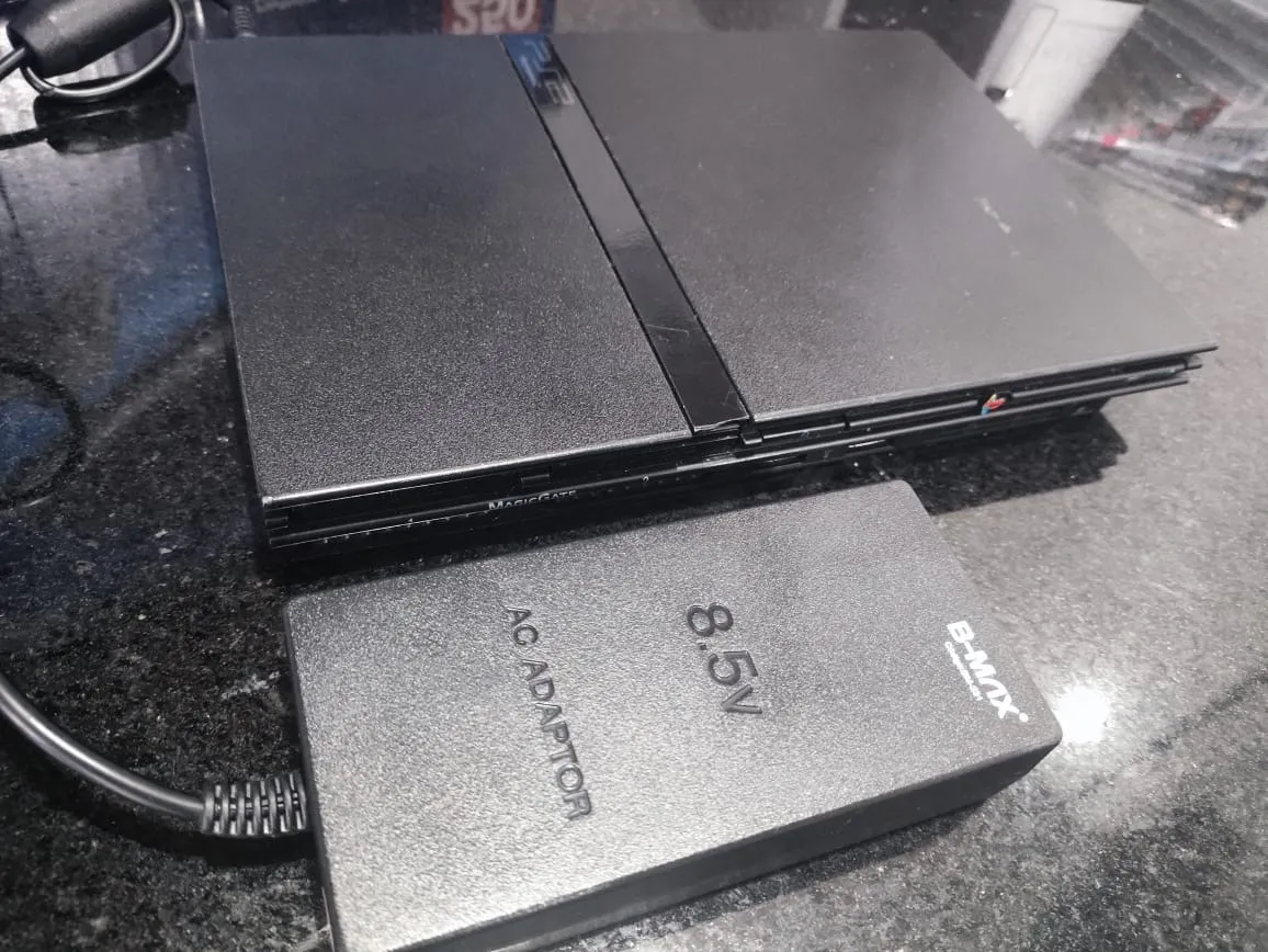 WA/🚨PLAYSTATION 2 SLIM+FONTE. 72,00 SEGUIDPOS DE 10,00😱