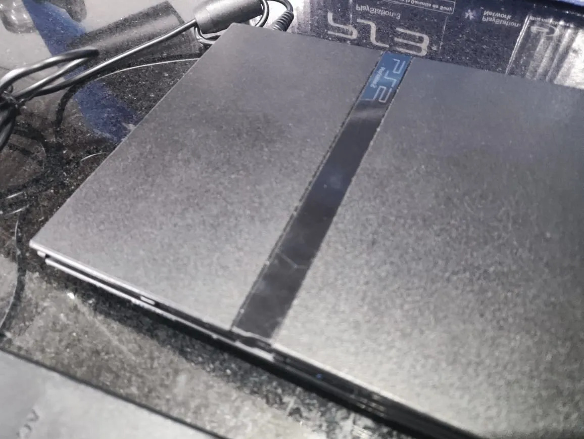 WA/🚨PLAYSTATION 2 SLIM+FONTE. 72,00 SEGUIDPOS DE 10,00😱