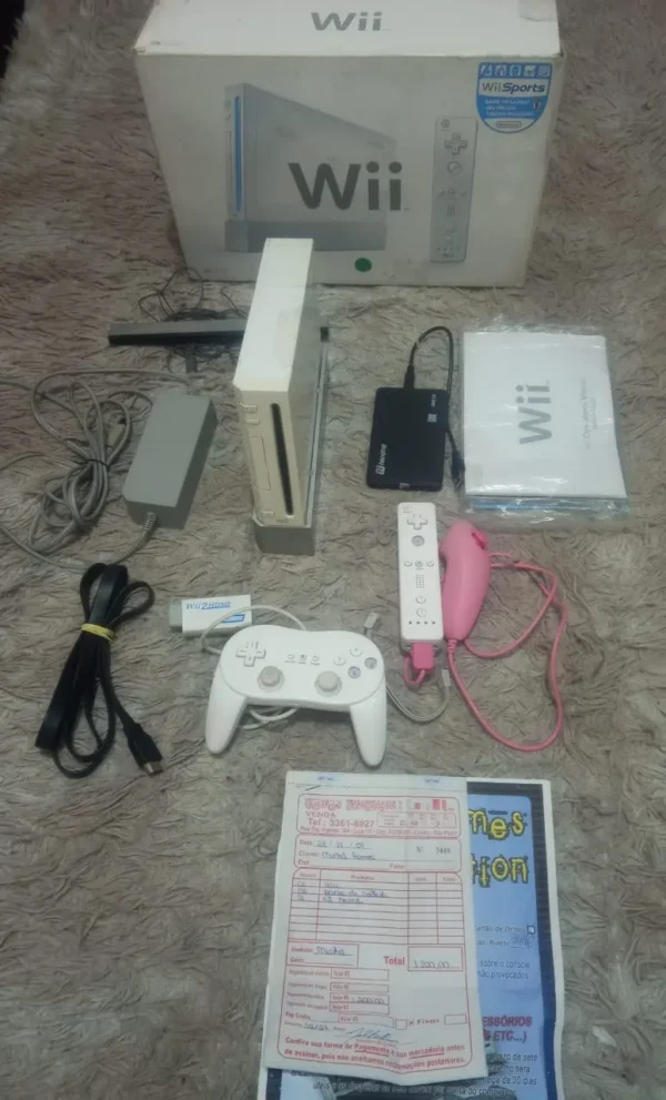 E7/ Fabio1977 /WII DESBLO! NA CAIXA😱387,00 SEGUIDOS DE 19,00🚨