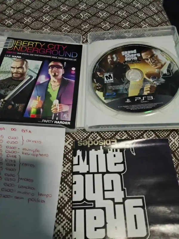 CB/ Paula /GTA CIDADE DA LIBERDADE PS3!😱31,00 SEGUIDOS DE 7,00🚨 - Imagem 3
