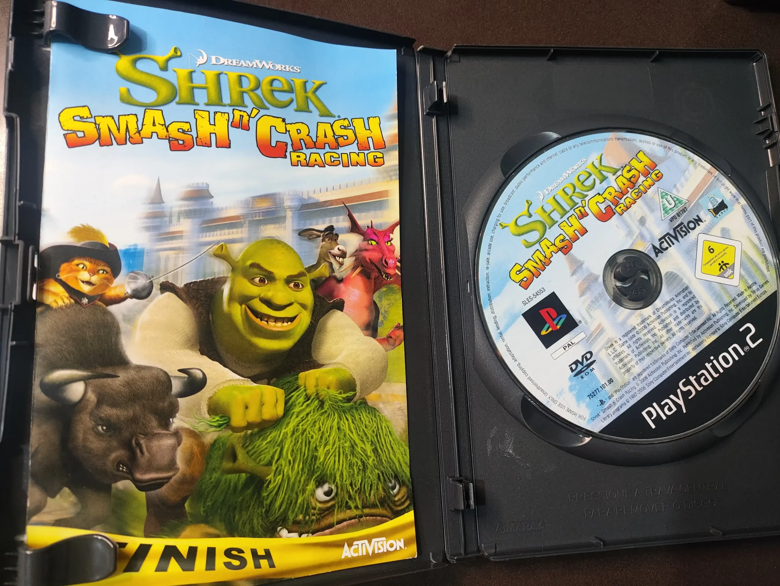 KF/ SHREK RACING ORIGINAL 69,00 SEGUIDOS DE 6,00