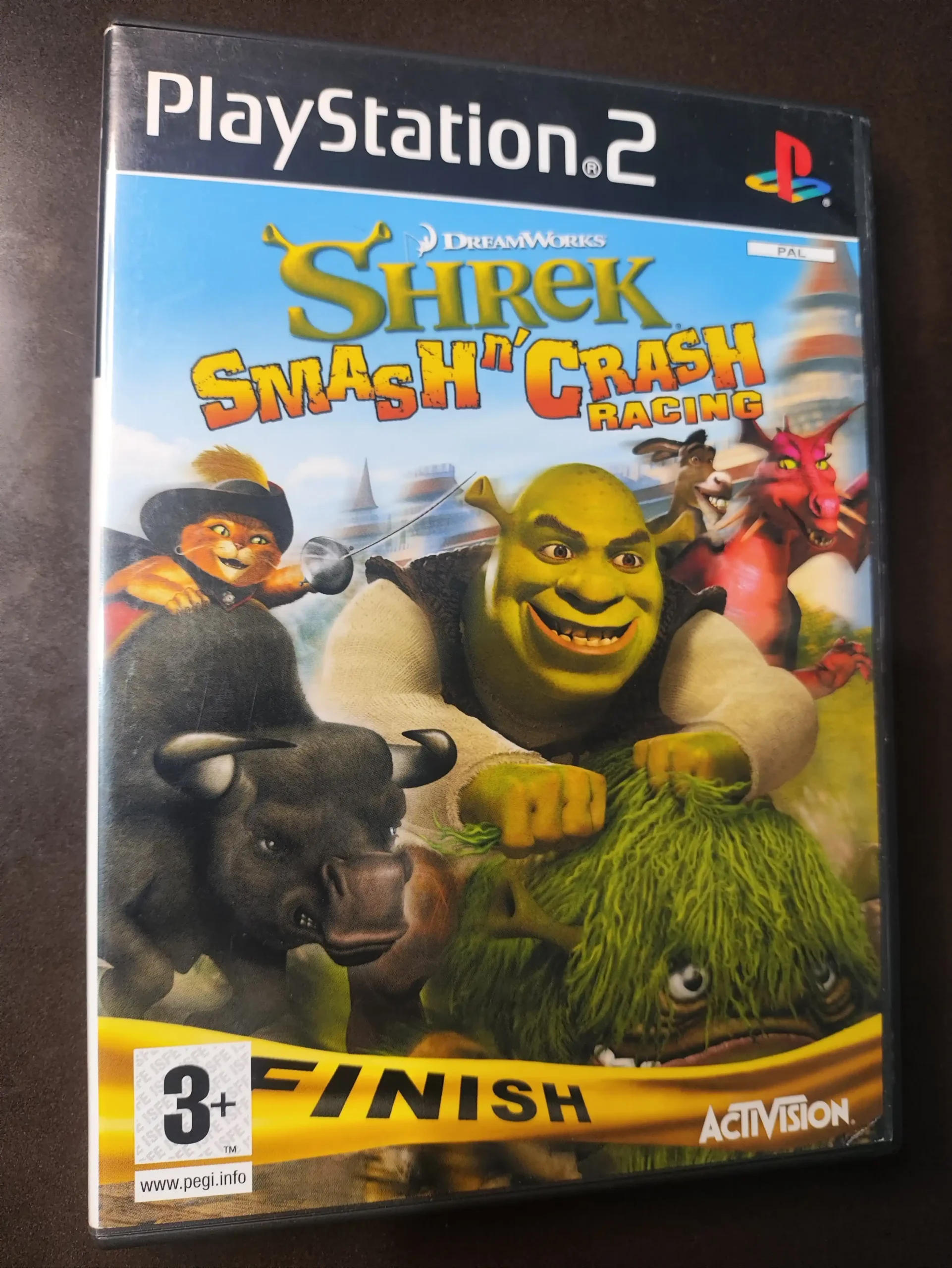 KF/ SHREK RACING ORIGINAL 69,00 SEGUIDOS DE 6,00