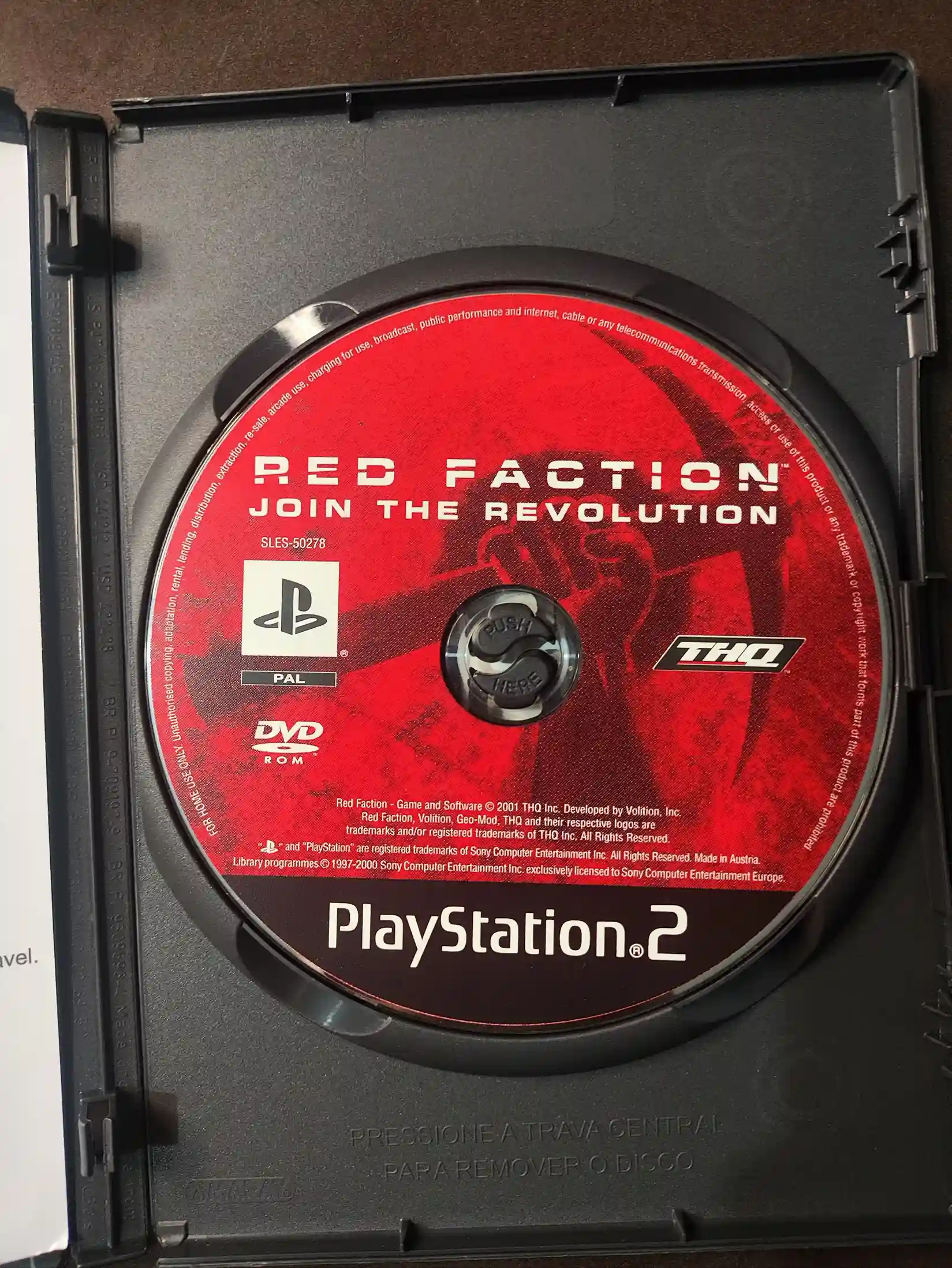 KF/ RED FACTION ORIGINAL PS2 39,00 SEGUIDOS DE 6,00