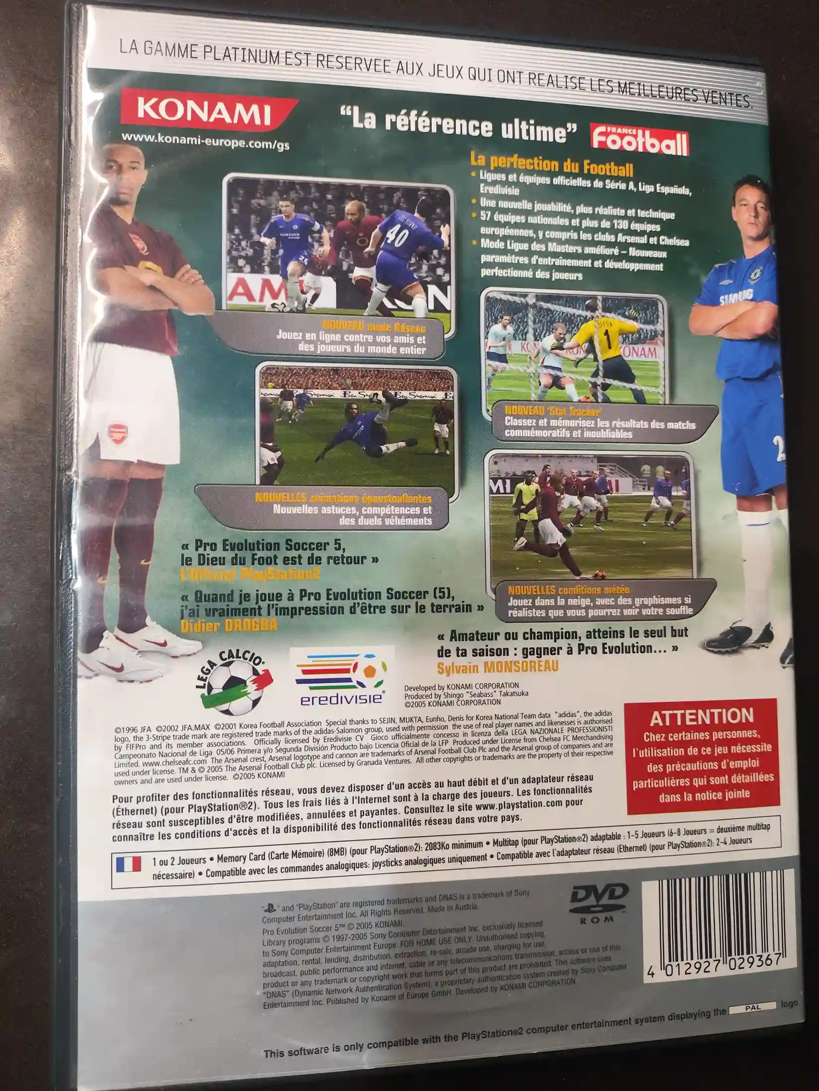 KF/ P.E.S. 5 ORIGINAL PS2 59,00 SEGUIDOS DE 6,00