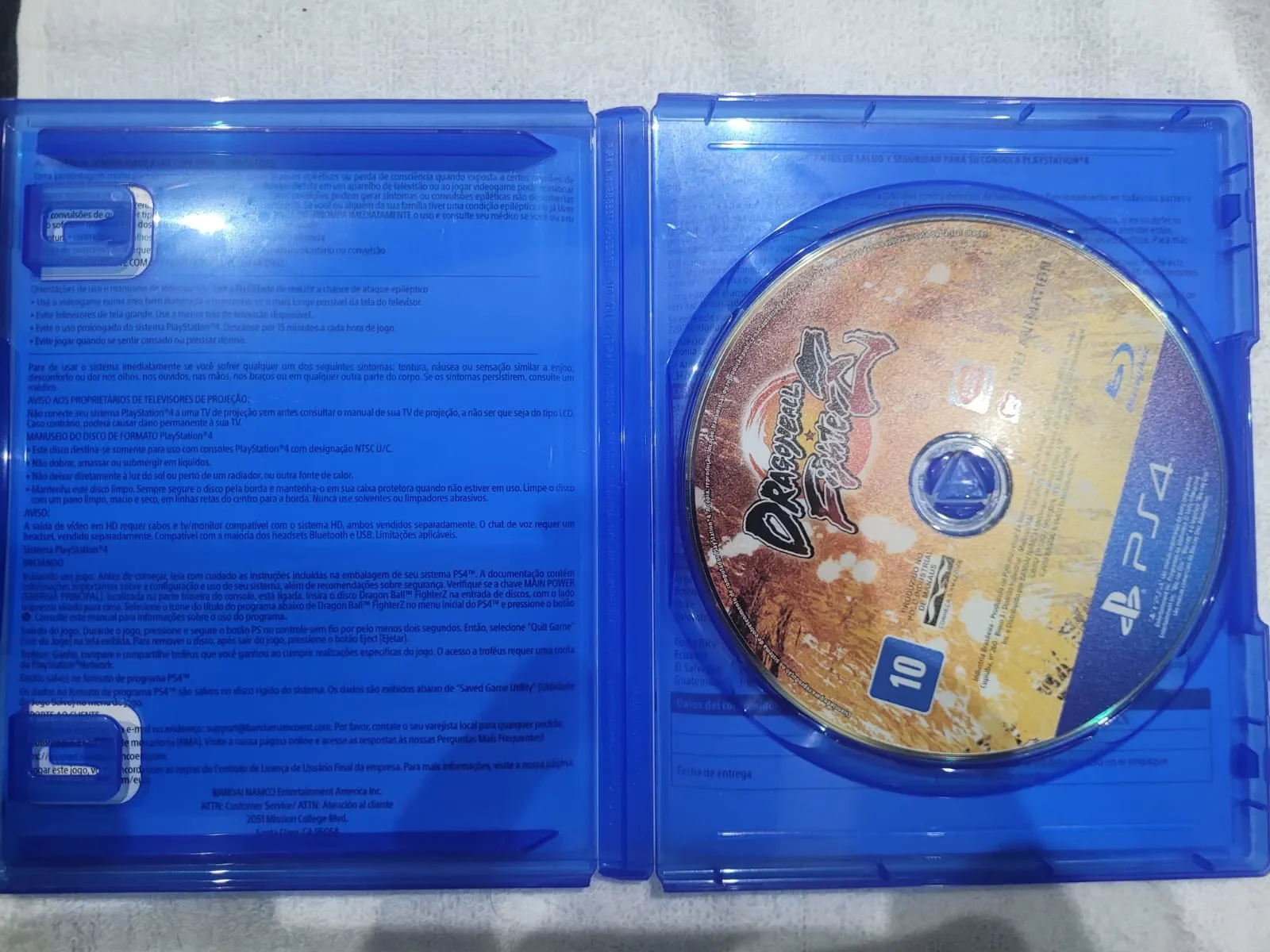 JD/Arthur Coutinho Cunha/ORIGINAL DRAGON BALL PS4!😱59,00 SEGUIDOS DE 7,00🚨
