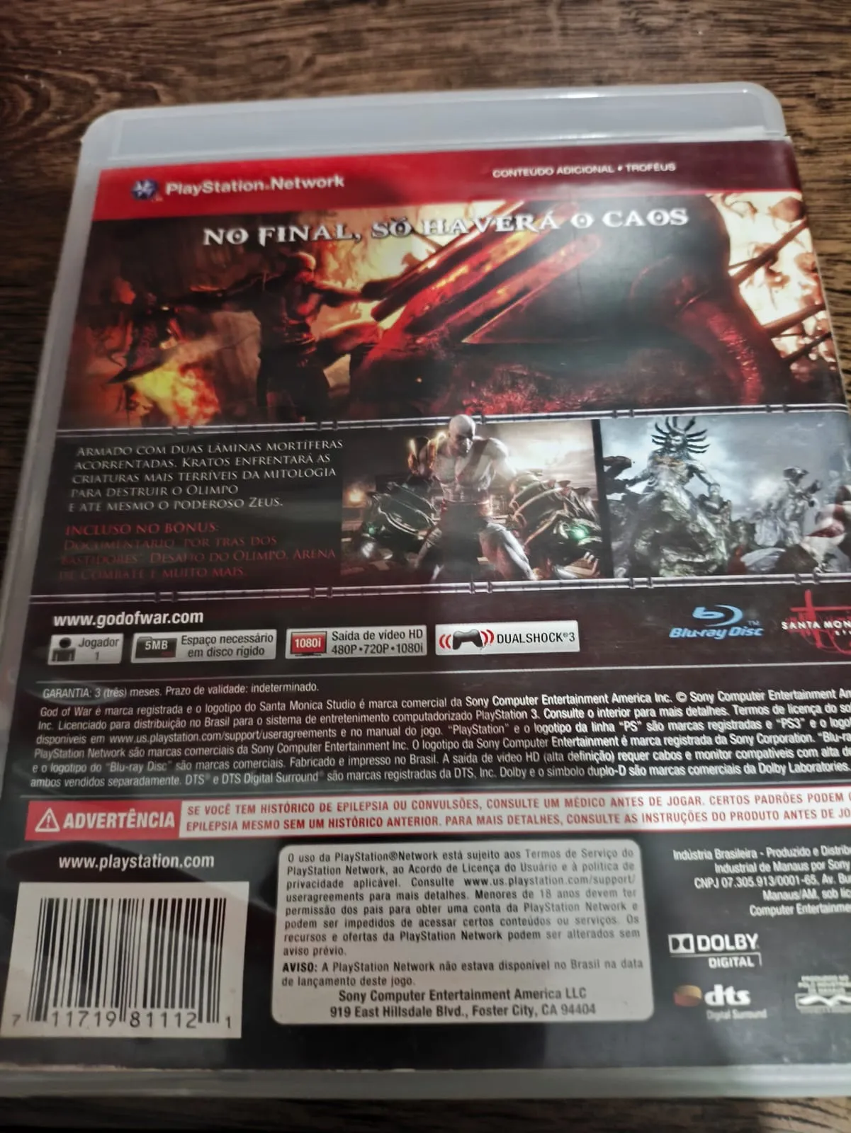 CB/ artorias_abysswalker /GOD OF WAR 3 PS3😱39,00 SEGUIDOS DE 5,00🚨