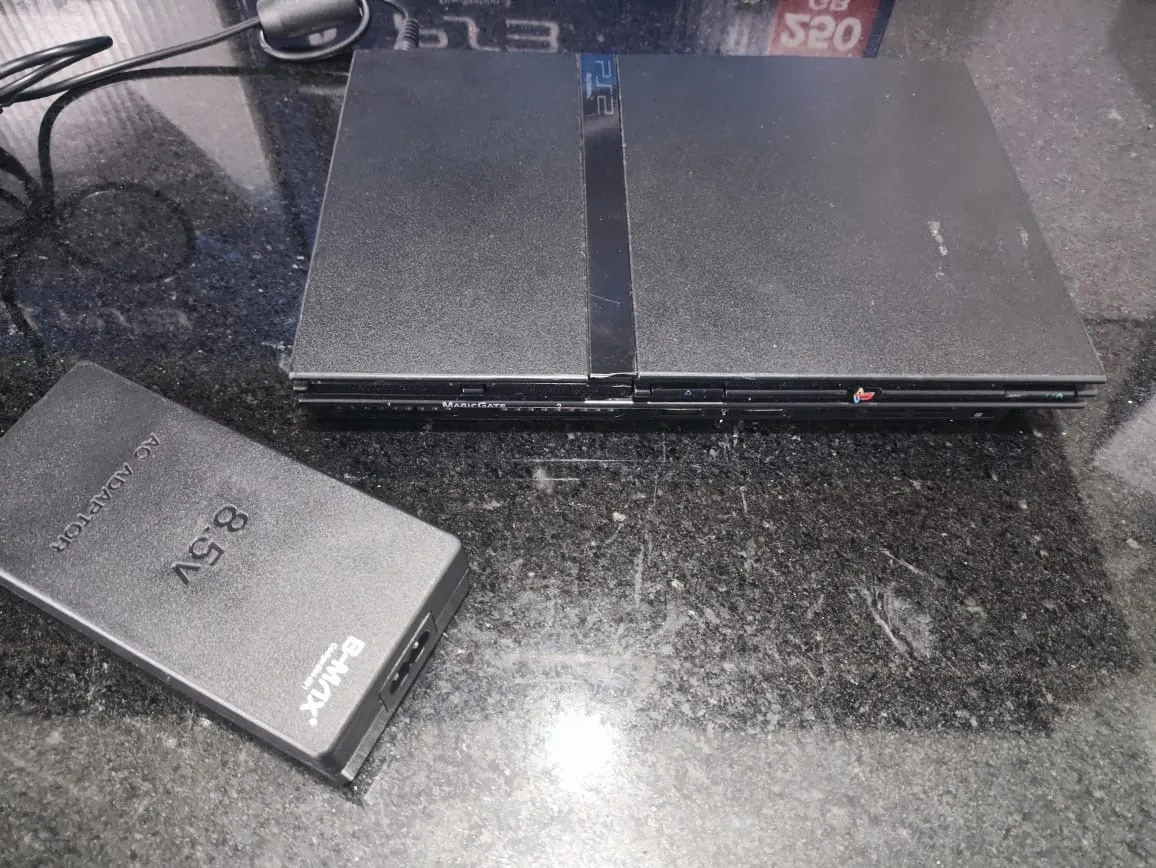 WA/🚨PLAYSTATION 2 SLIM+FONTE. 72,00 SEGUIDPOS DE 10,00😱
