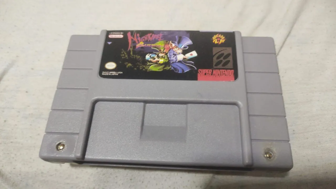 SL/ Patricio Ferreira da Rocha /NIGHTMARE BUSTERS😱SNES. 29,00 SEGUIDOS DE 5,00🚨