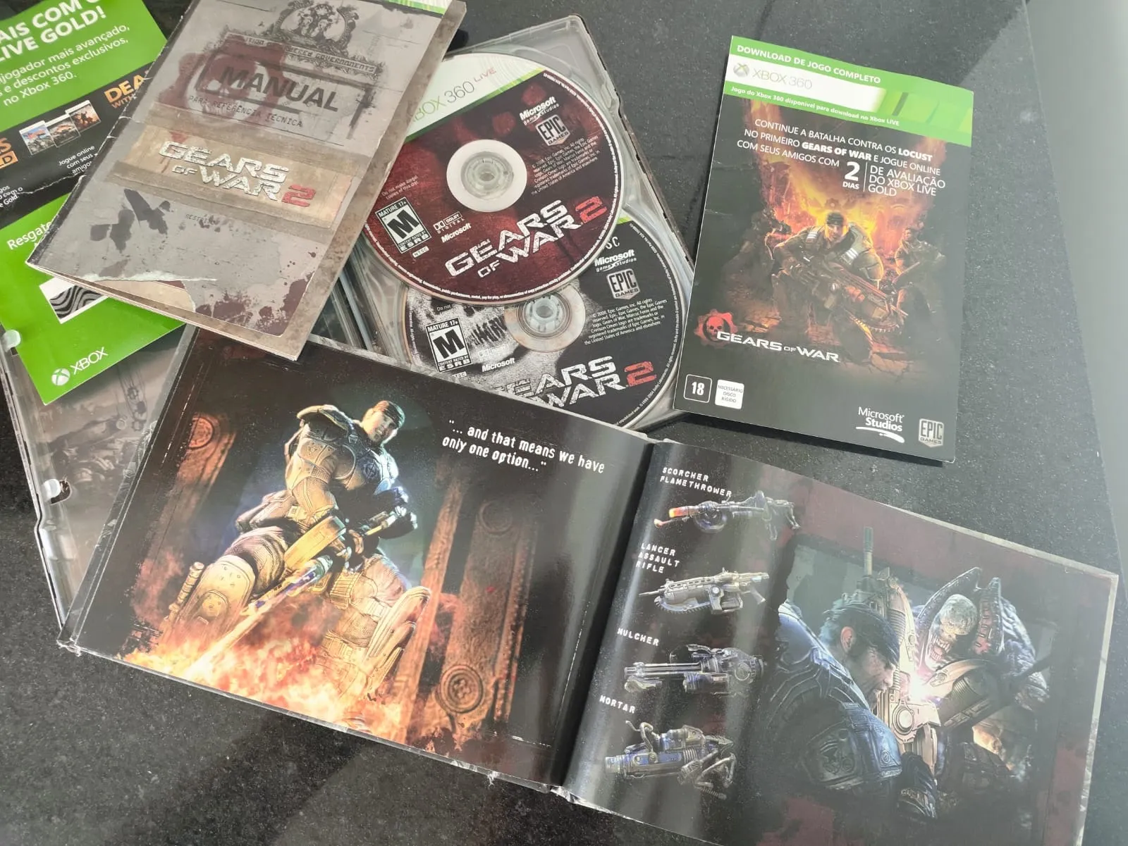 WA/ ORIGINAL STEEL BOOK GEARS 2😱81,00 SEGUIDOS DE 9,00