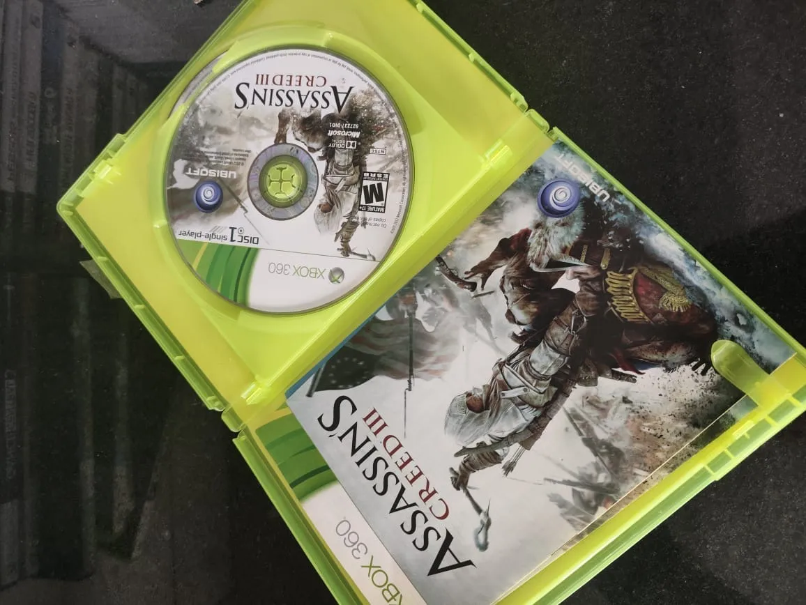 WA/ ASSASSINS CREED 3😱28,00 SEGUIDOS DE 3,00😲