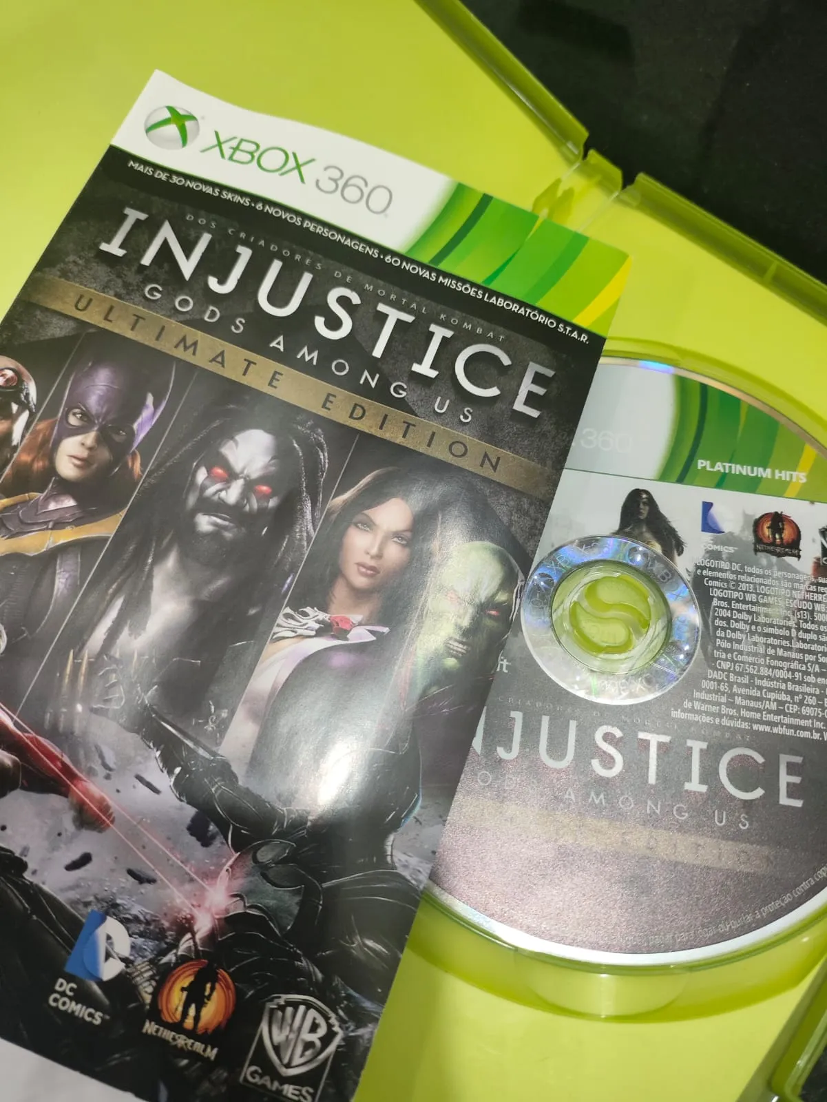 WA/ ORIGINAL INJUSTICE😱29,00 SEGUIDOPS DE 7,00🚨
