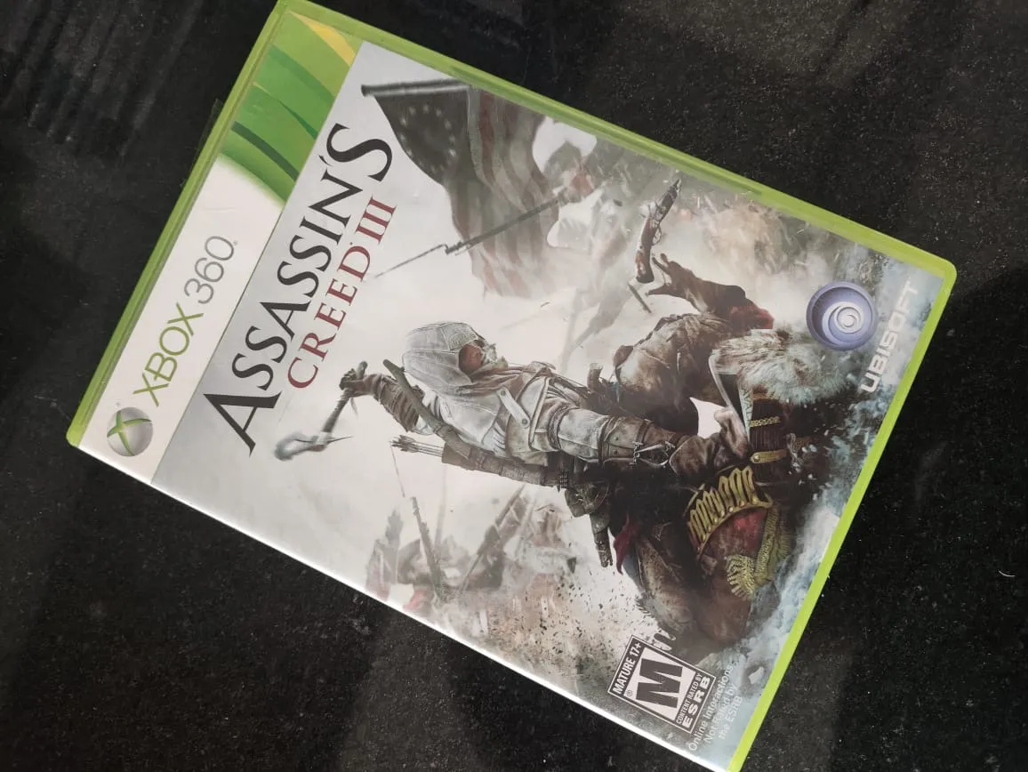 WA/ ASSASSINS CREED 3😱28,00 SEGUIDOS DE 3,00😲