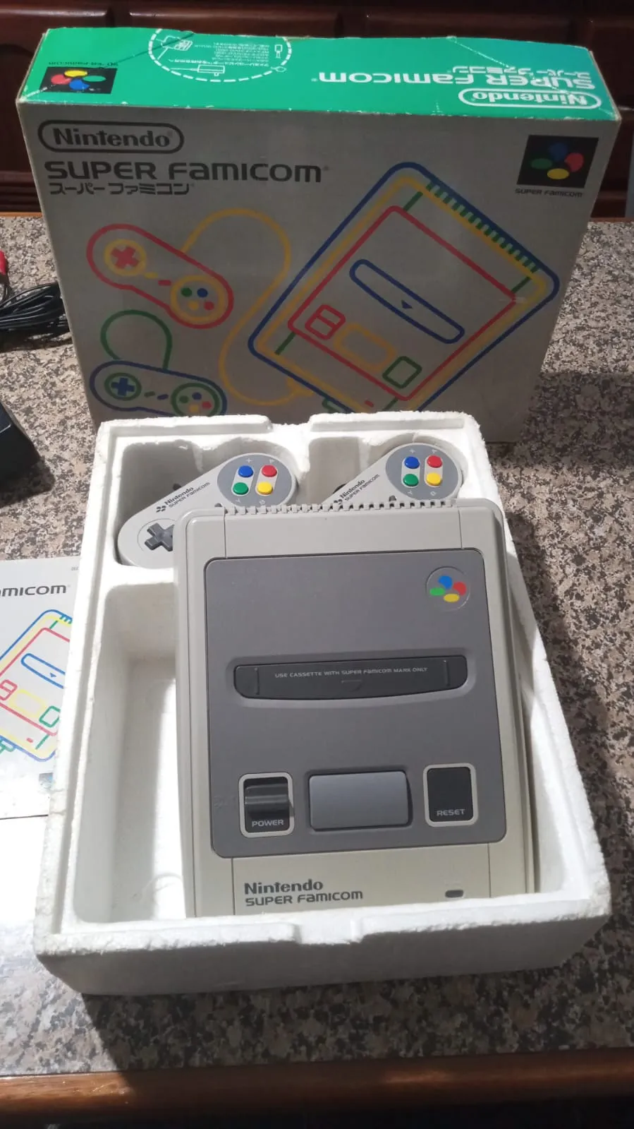 RC/ Doidao66 /LINDO SNES! SUPER FAMICOM😱377,00 SEGUIDOS DE 33,00👽