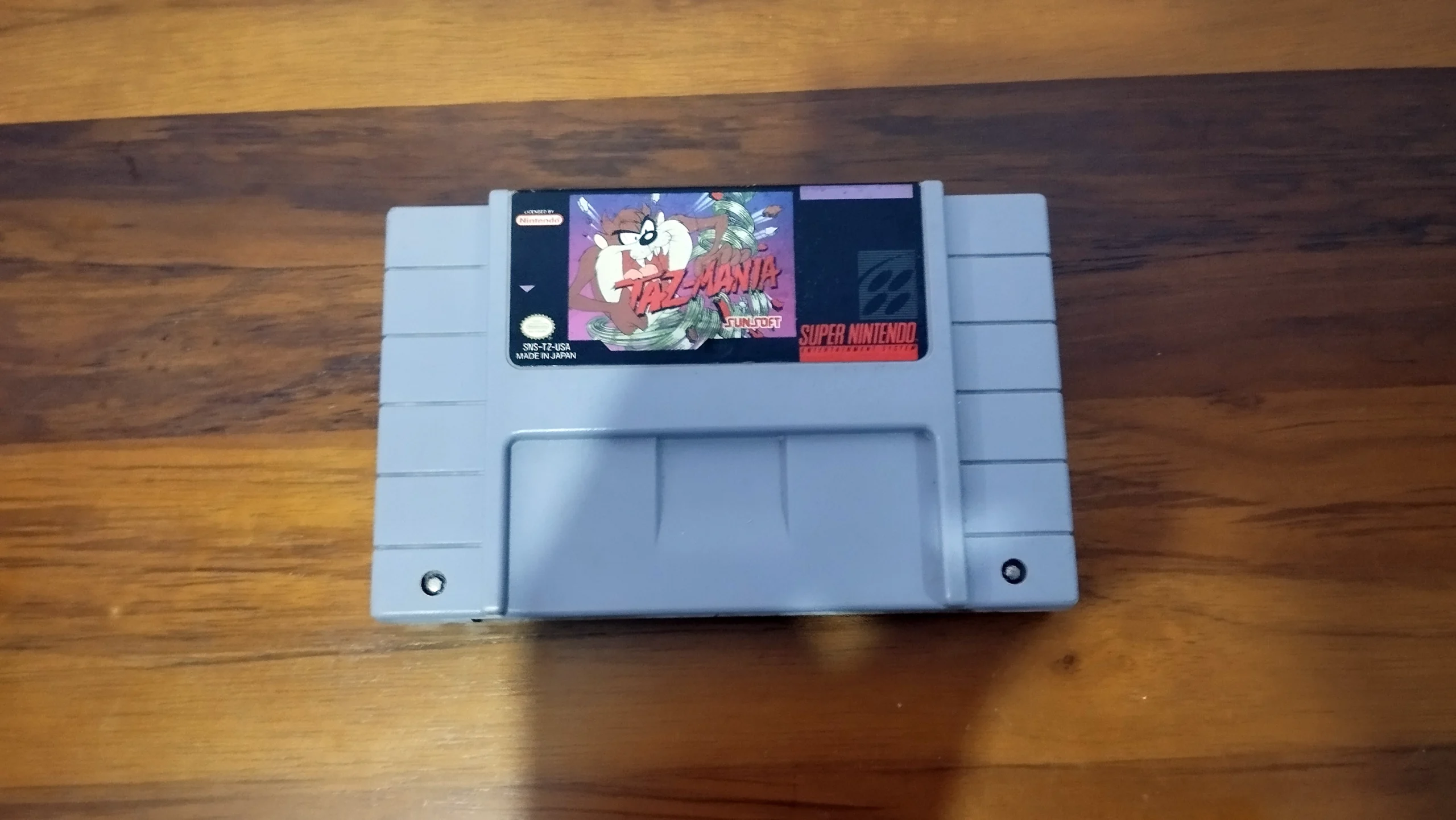 SA/ ORIGINAL TAZ-MANIA SNES 🦘85,00 SEGUIDOS DE 10,00