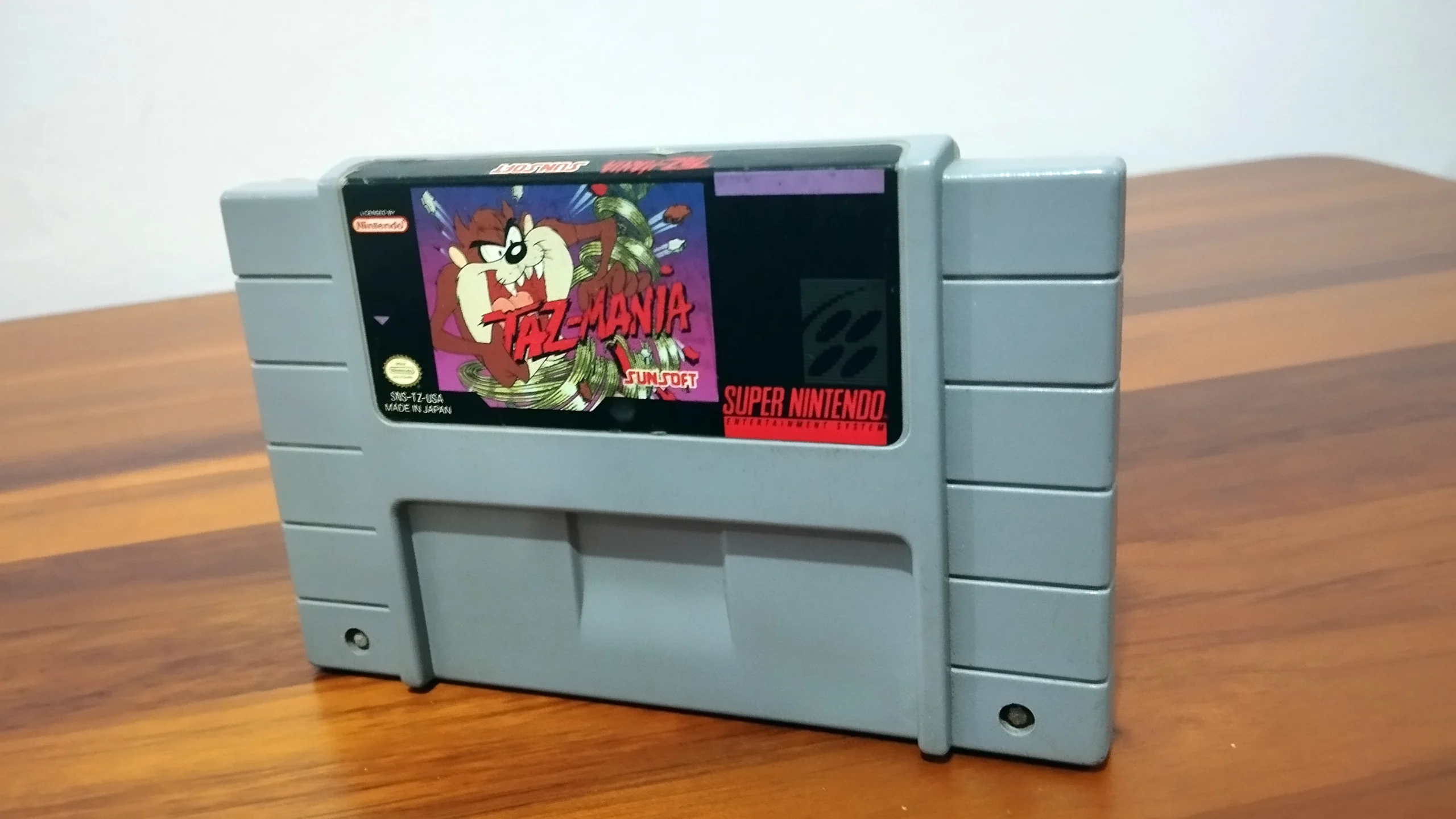SA/ ORIGINAL TAZ-MANIA SNES 🦘85,00 SEGUIDOS DE 10,00