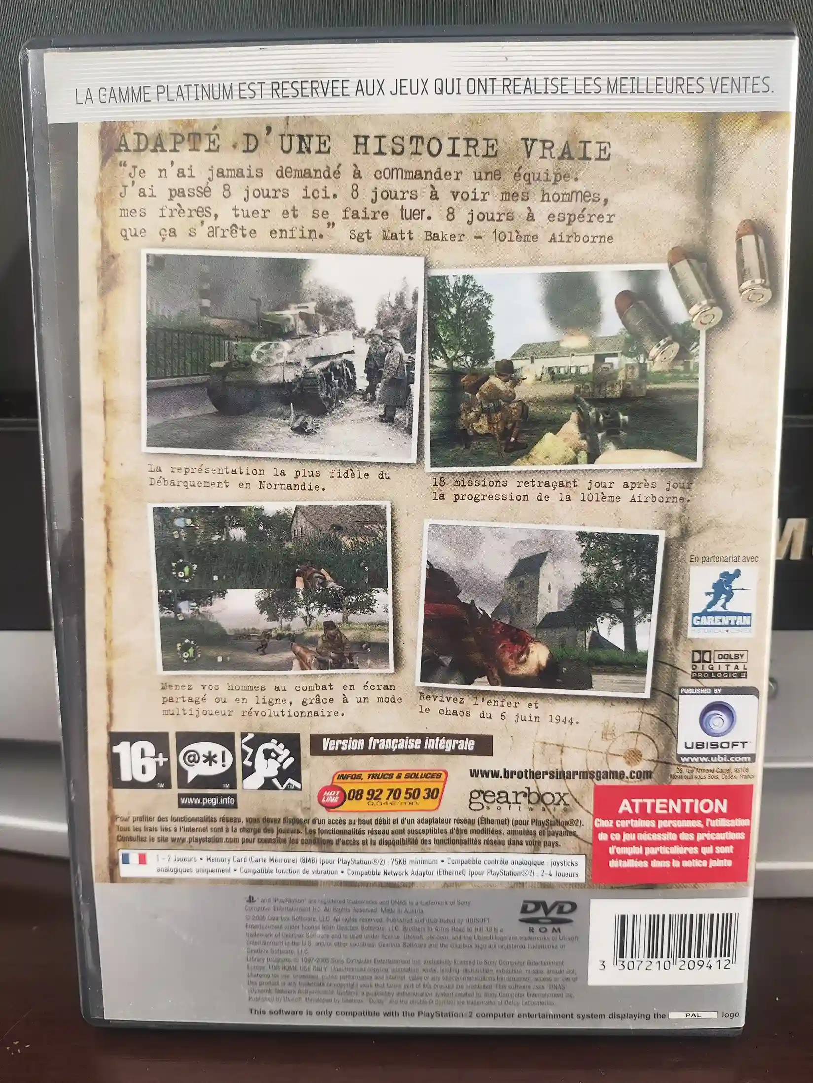 KF/ BROTHER ARMS 39,00 SEGUIDOS DE 5,00