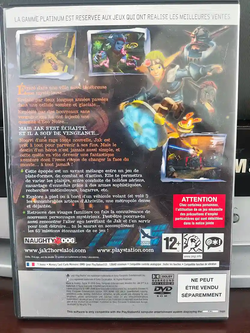 KF/ JAK 2 ORIGINAL 39,00 SEGUIDOS DE 5,00