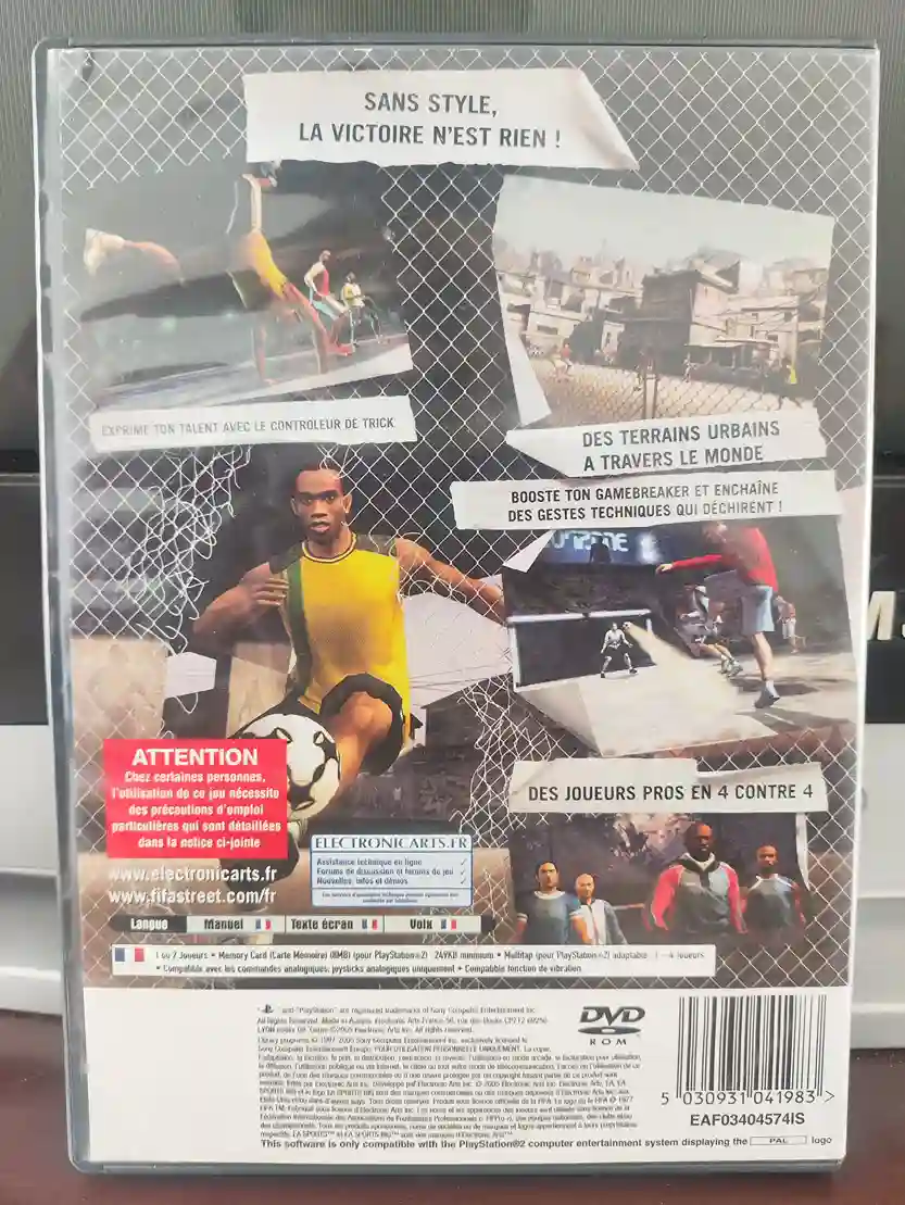 KF/ FIFA STREET ORIGINAL 59,00 SEGUIDOS DE 5,00