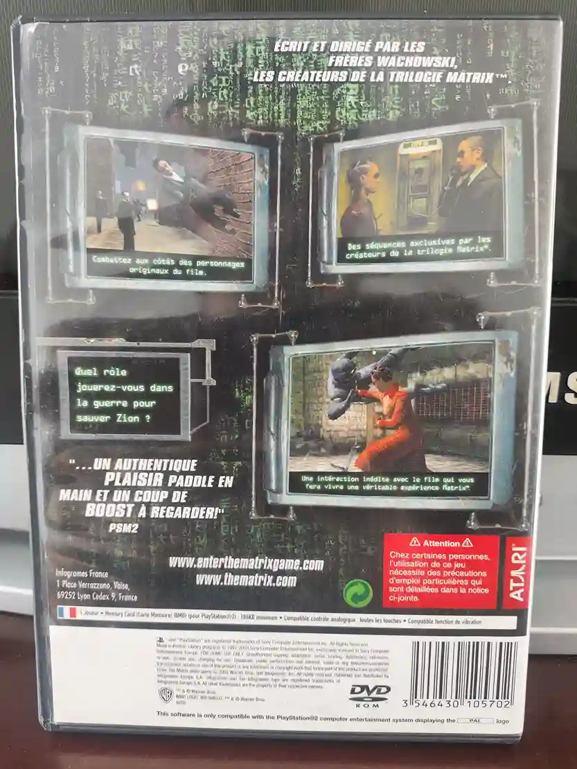 KF/ ENTER THE MATRIX ORIGINAL 59,00 SEGUIDOS DE 5,00