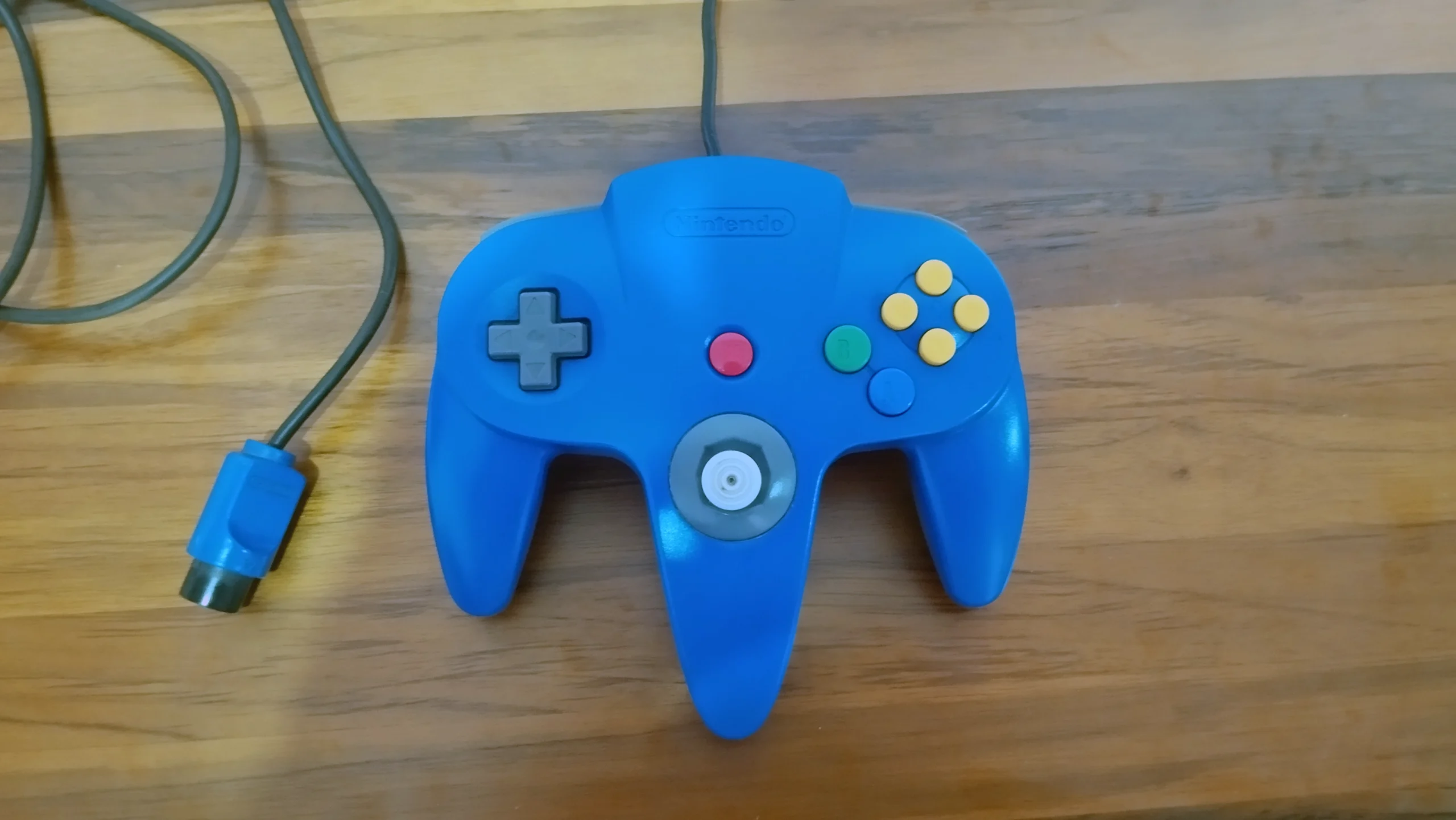 SA/ Victor88 /CONTROLE N64 AZUL ✅ 75,00 SEGUIDOS DE 5,00