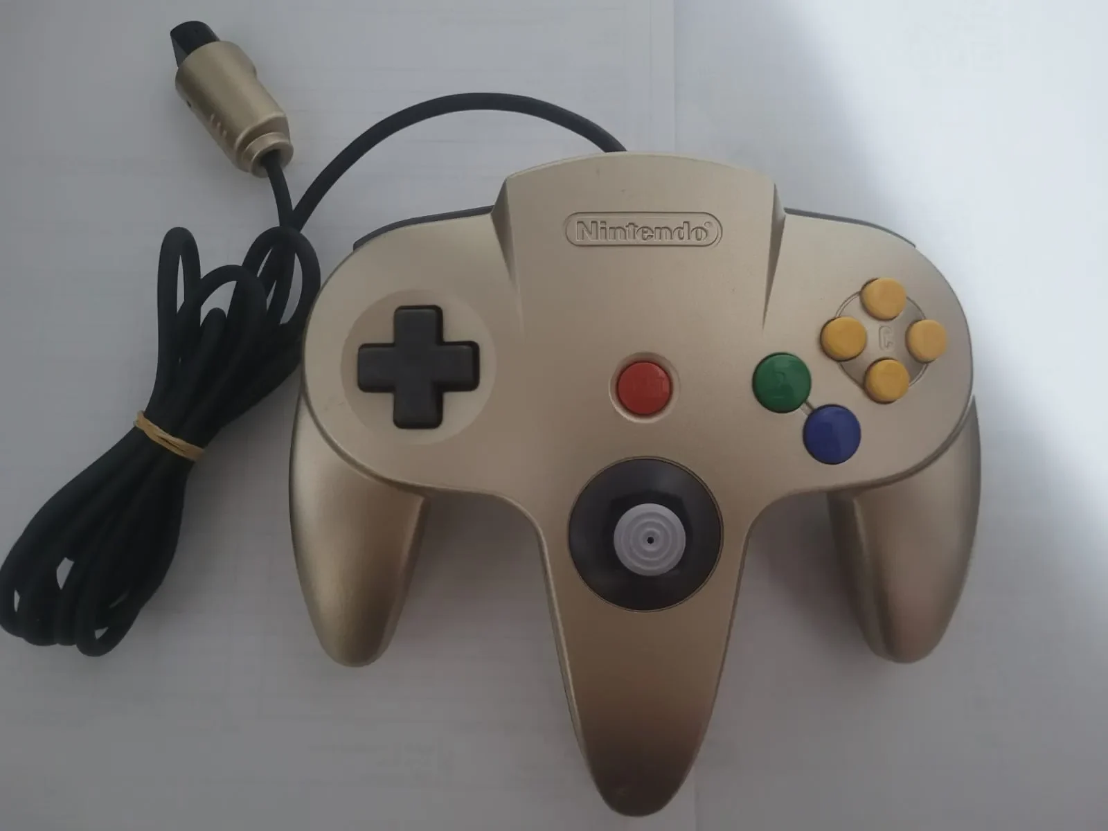 JD/ Victor88/ORIGINAL CONTROLE N64 GOLD🚨😍, 209,00 SEGUIDOS DE 23,00😮