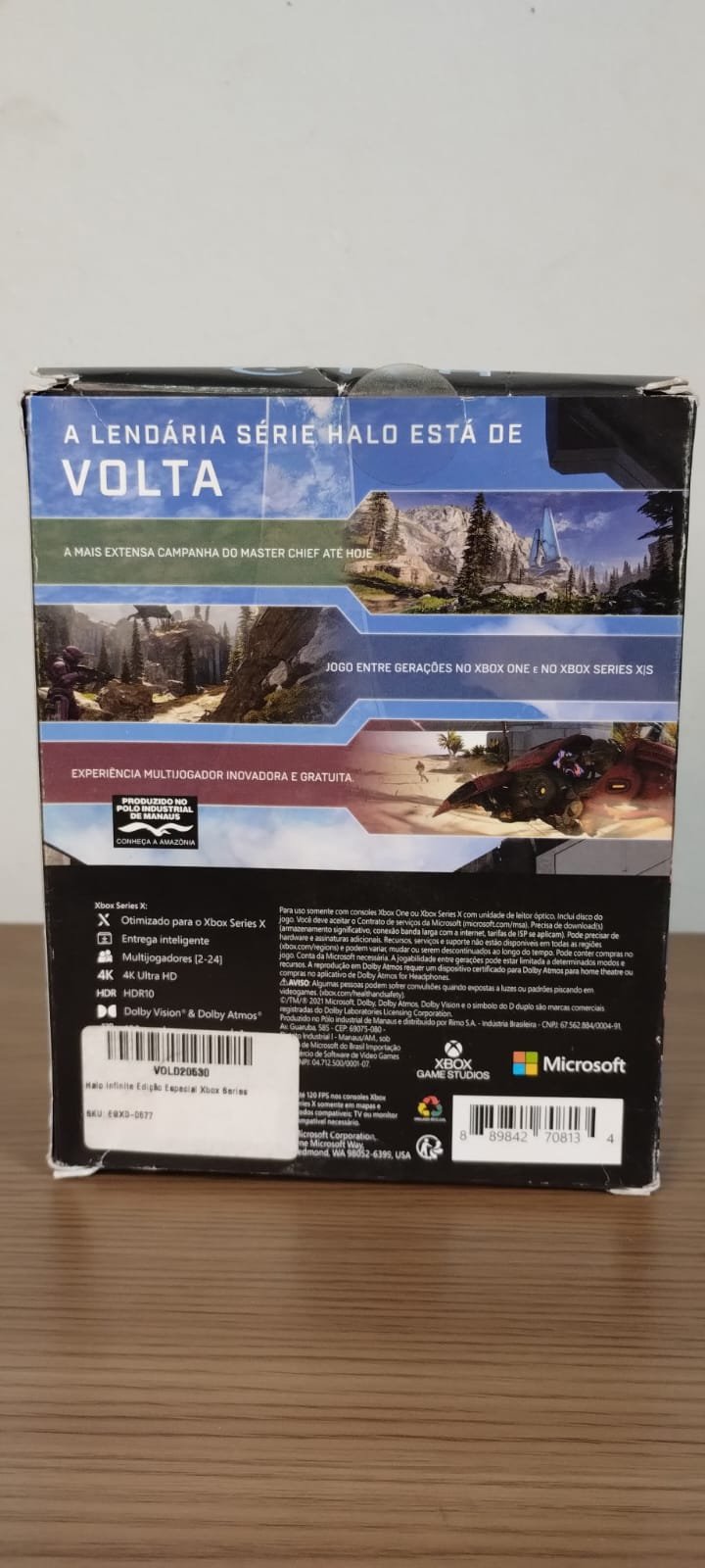 FH/ REINALDO / Box Halo Infinite 69,00 SEGUIDOS DE 6,00