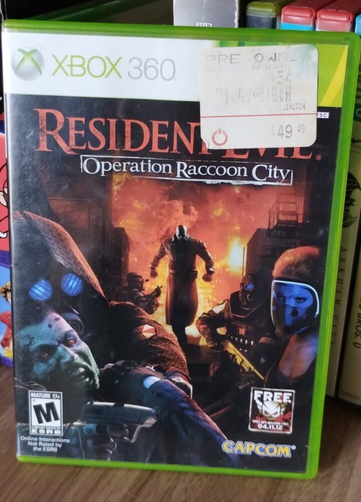 FH/ Jose Cilmar / Original Operation Raccoon City 33,00 Seguidos de 5,00