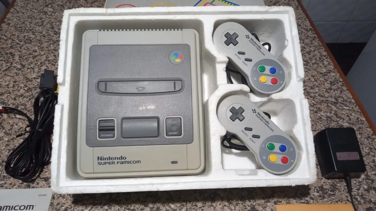 RC/ Doidao66 /LINDO SNES! SUPER FAMICOM😱377,00 SEGUIDOS DE 33,00👽