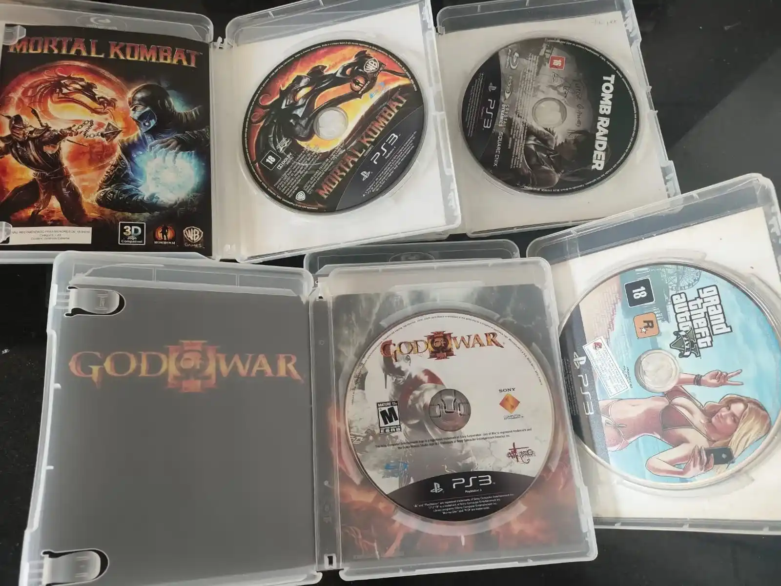 WA/ 17thiagoov /LOTE 4 JOGOS PS3!😱97,00 SEGUIDOS DE 9,00🚨