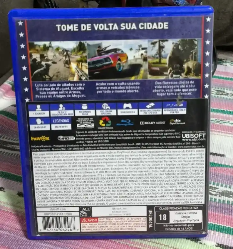 CB/ 17thiagoov /FARCRY 5 PS4😱24,00 SEGUIDOS DE 5,00