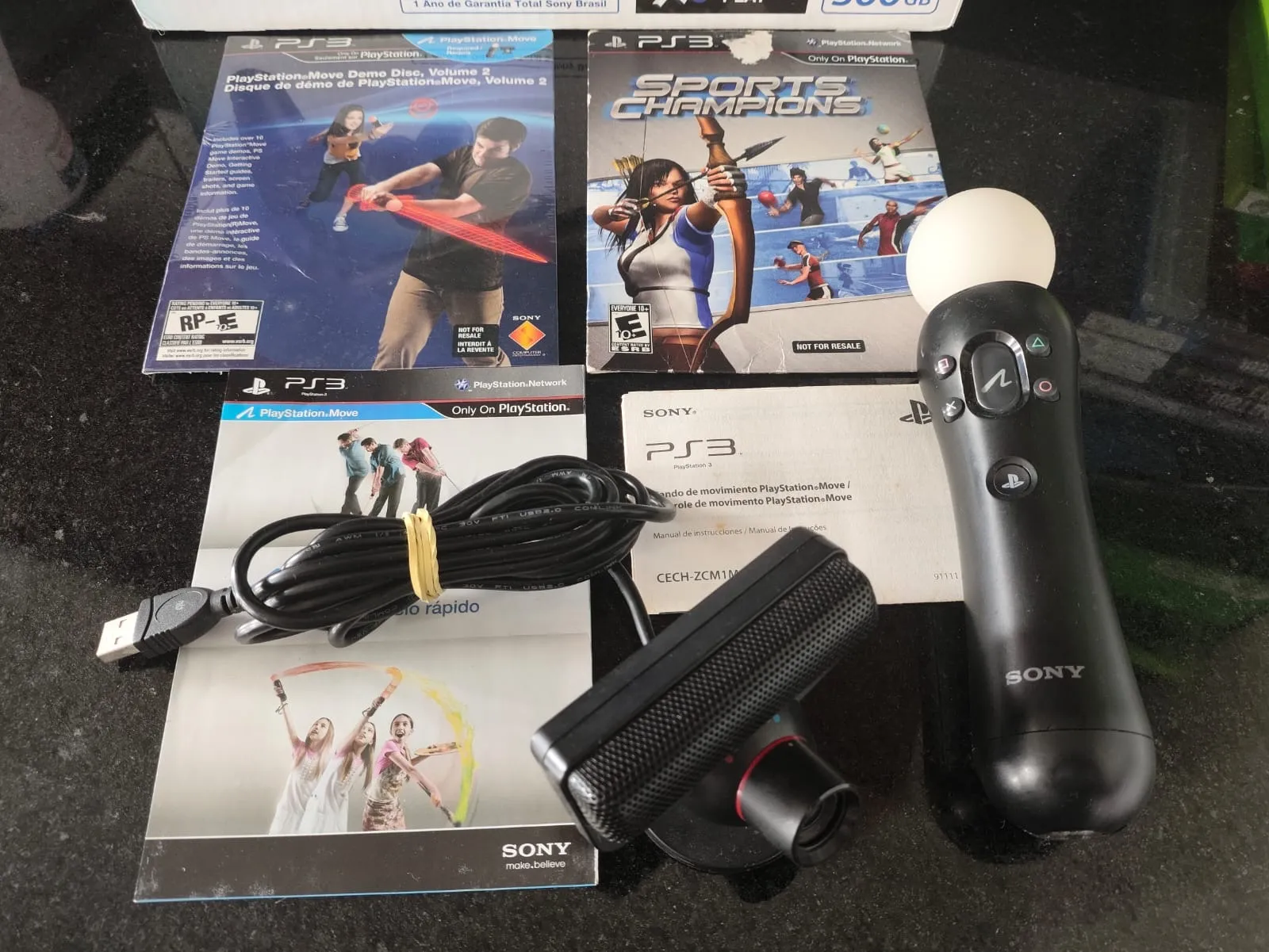 WA/ Sai da Frente /CAIXA E ACESSÓRIOS PS3😱127,00 SEGUIDOS DE 9,00😉