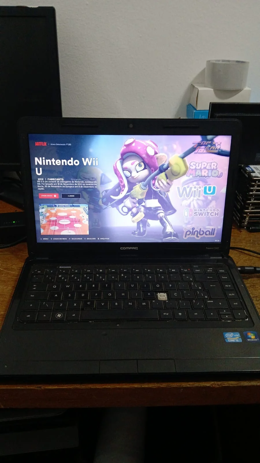 CL/ Flavio /😱NOTEBOOK I5 COM BATOCERA🥳 168,00 SEGUIDOS 9,00😲