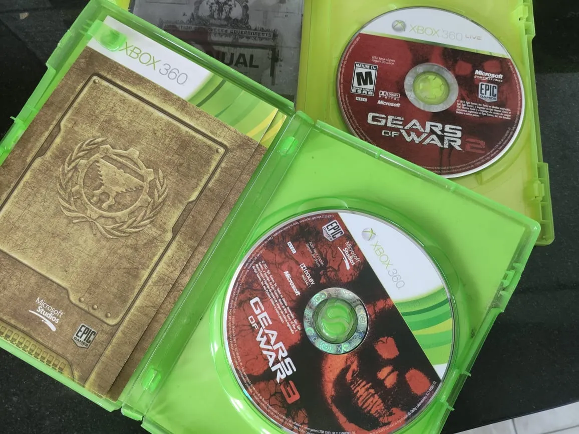 WA/ JOGOS ORIGINAIS GEARS 2 E 3😱66,00 SEGUIDOS DE 7,00🚨