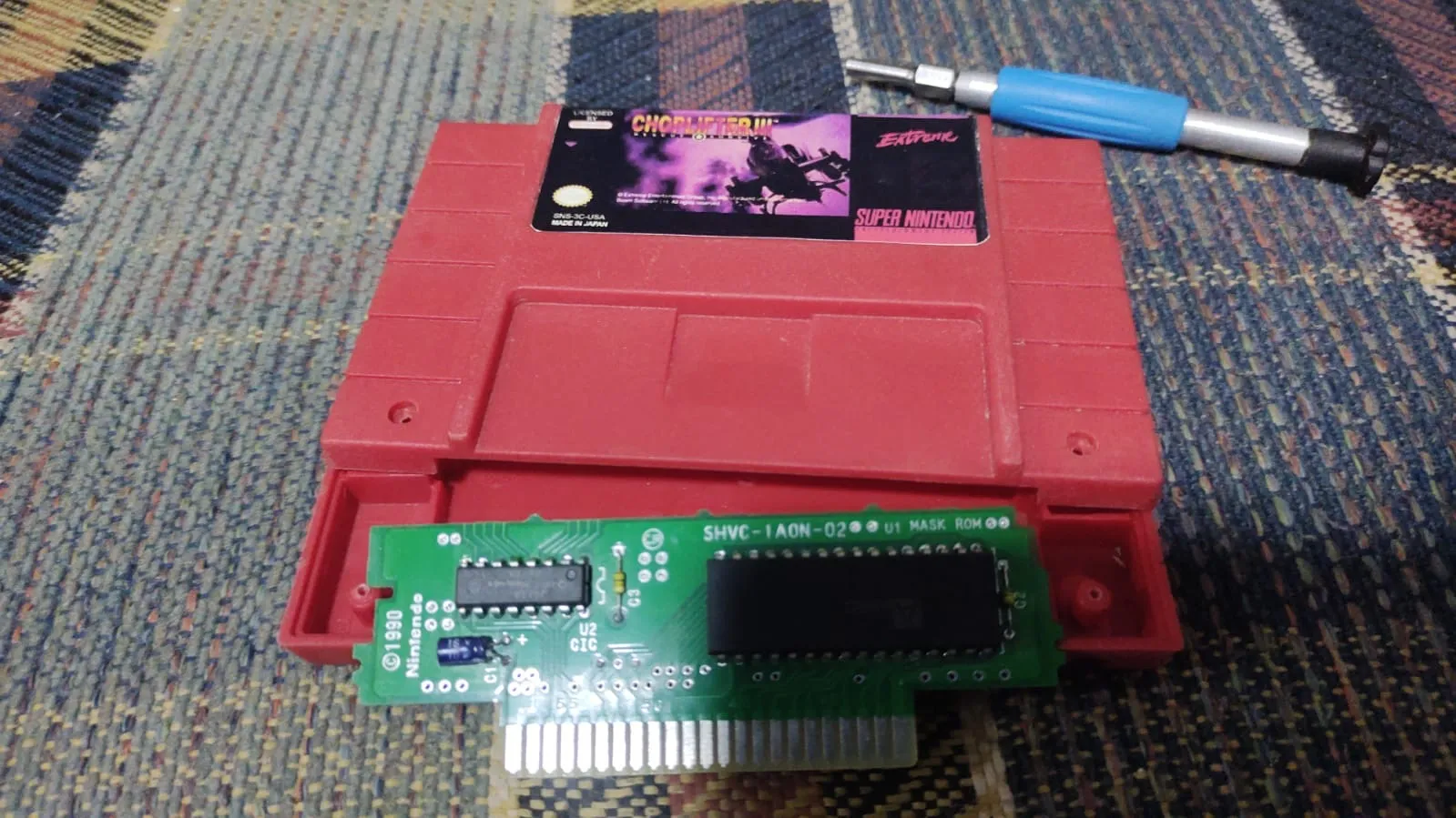 A7/ Jose Cilmar /CHOPLIFTER 3 SNES. 39,00 SEGUIDOS DE 5,00