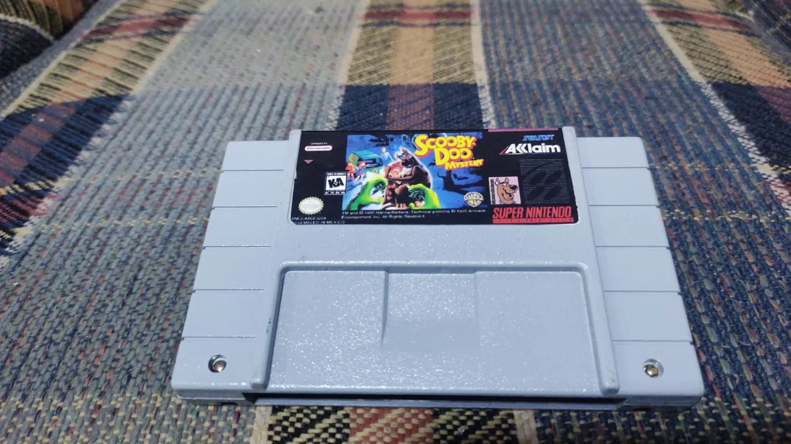 A7/ Patricio Ferreira da Rocha /SCOOBY DOO MYSTERY SNES. 31,00 SEGUIDOS DE 5,00