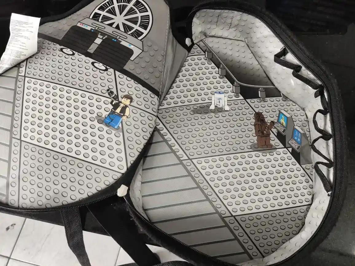 WA/ Aldebas /MOCHILA TOP MILLENNIUM FALCON😱137,00 SEGUIDOS DE 12,00