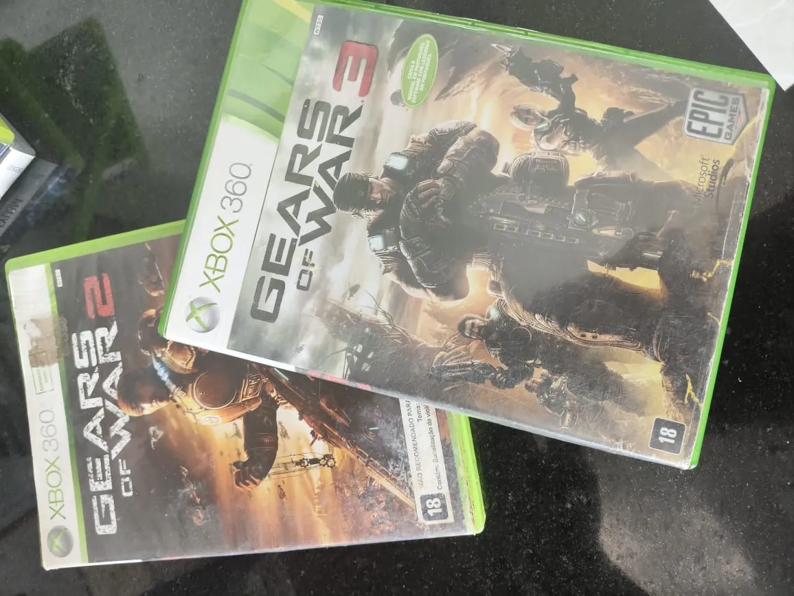 WA/ JOGOS ORIGINAIS GEARS 2 E 3😱66,00 SEGUIDOS DE 7,00🚨