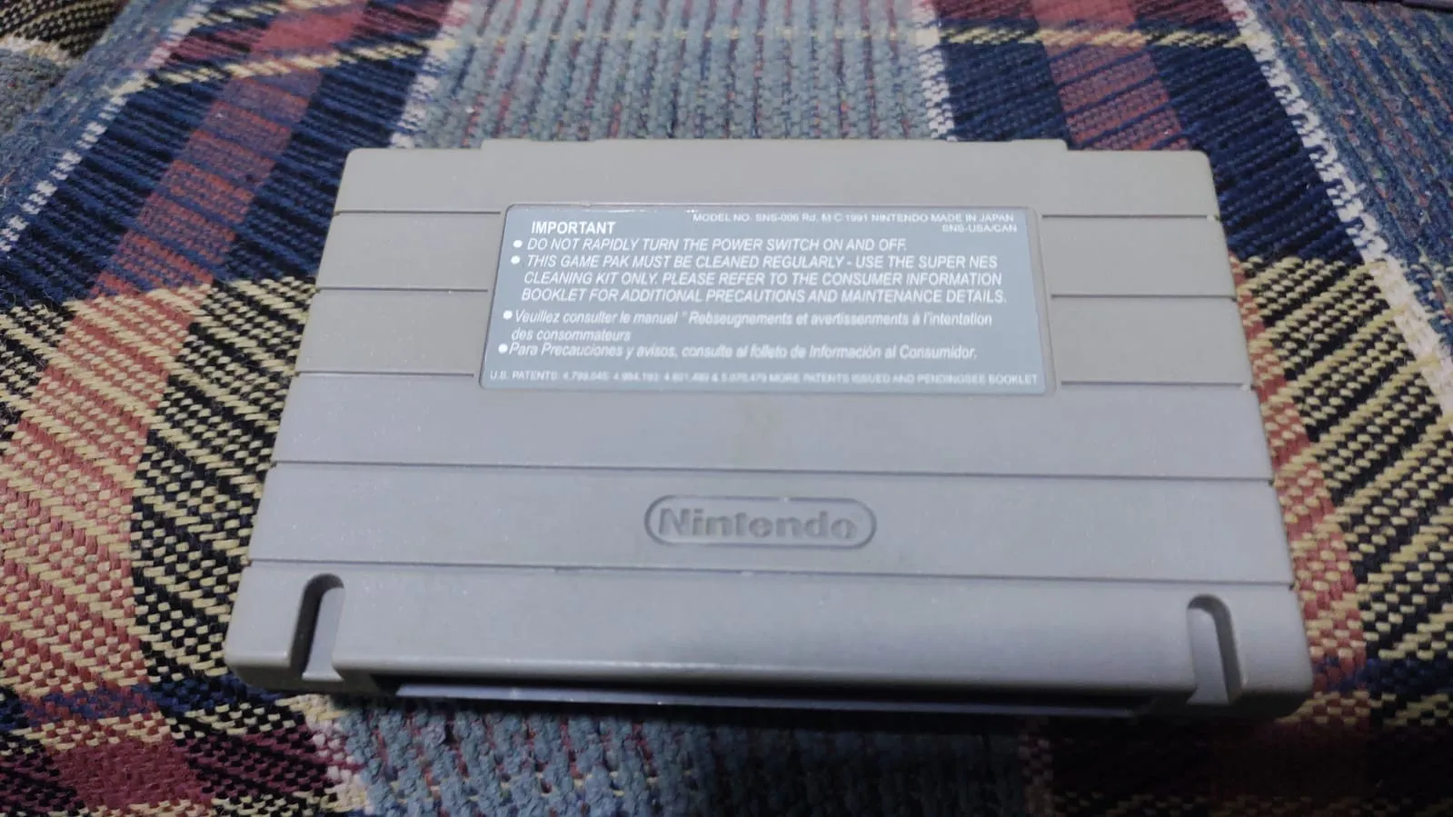 A7/ Nandinho /MAUI MALLARD COLD. SNES 31,00 SEGUIDOS DE 5,00