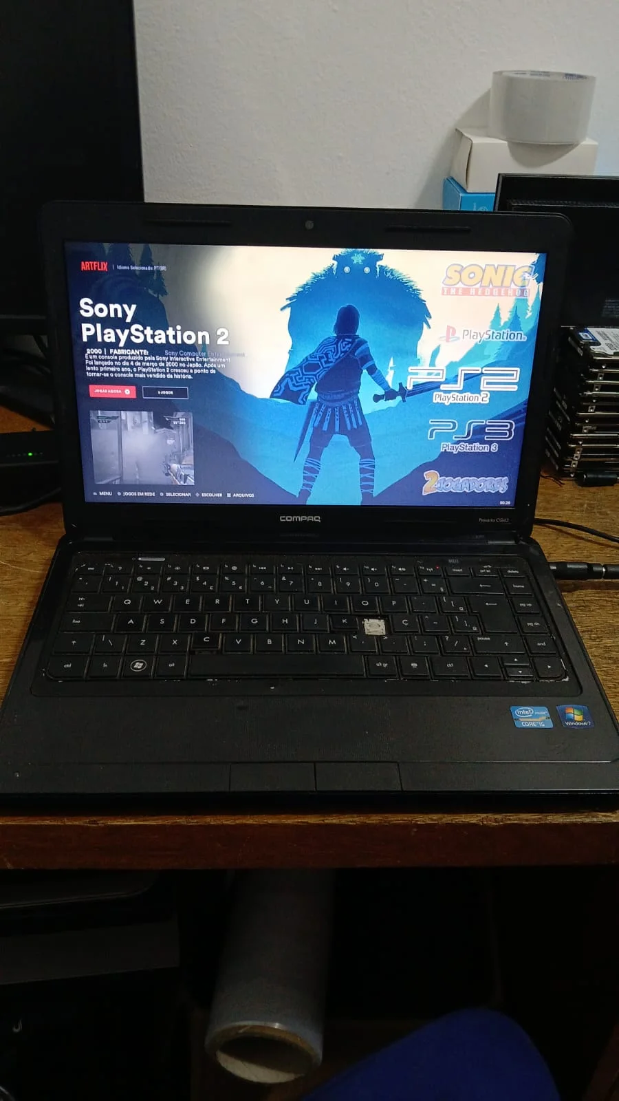 CL/ Flavio /😱NOTEBOOK I5 COM BATOCERA🥳 168,00 SEGUIDOS 9,00😲