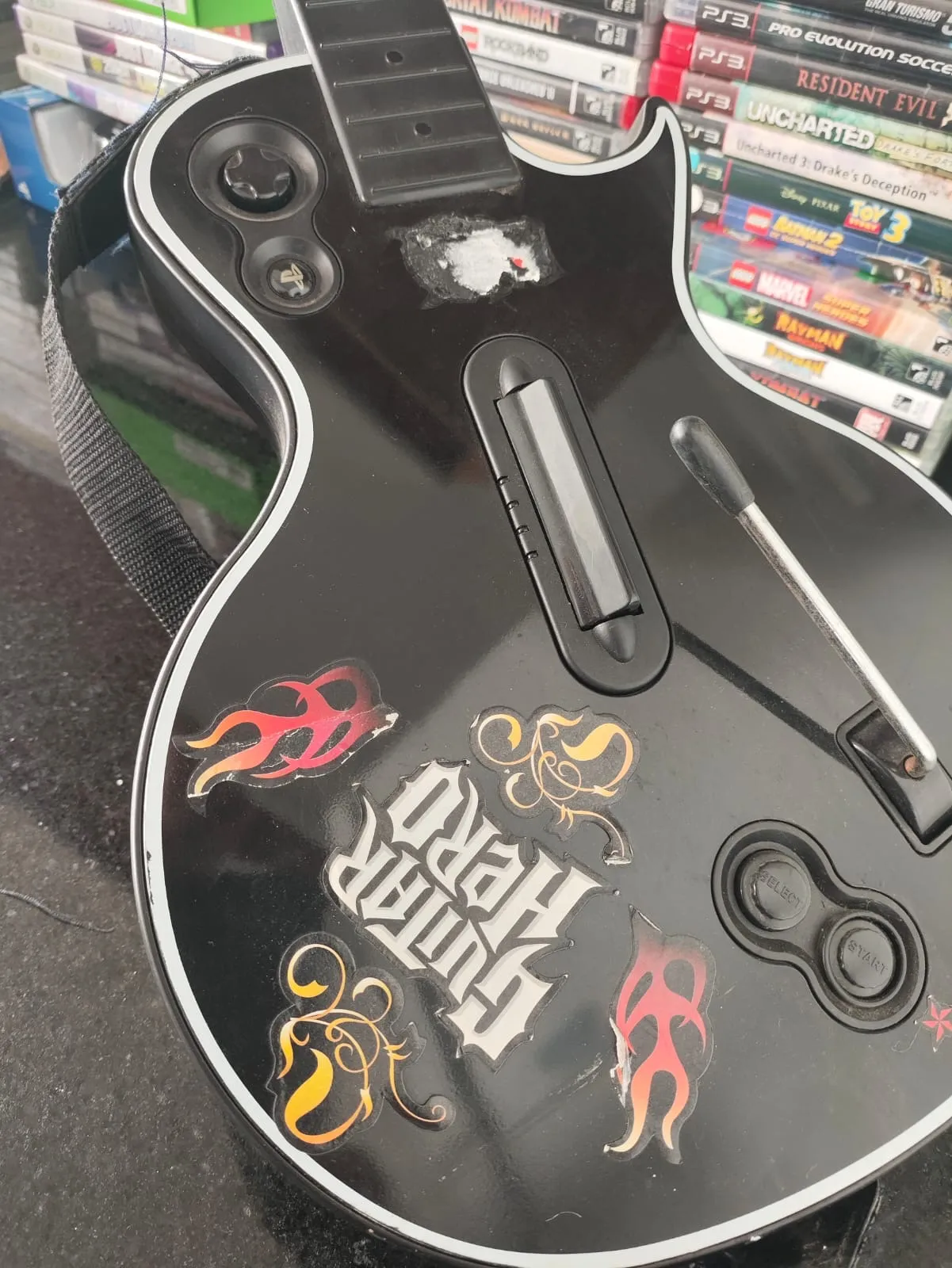 WA/ Carlos athos Brandao Camargo /😱LINDA GUITAR HERO ORIGINAL, 48,00 SEGUIDOS DE 5,00🚨