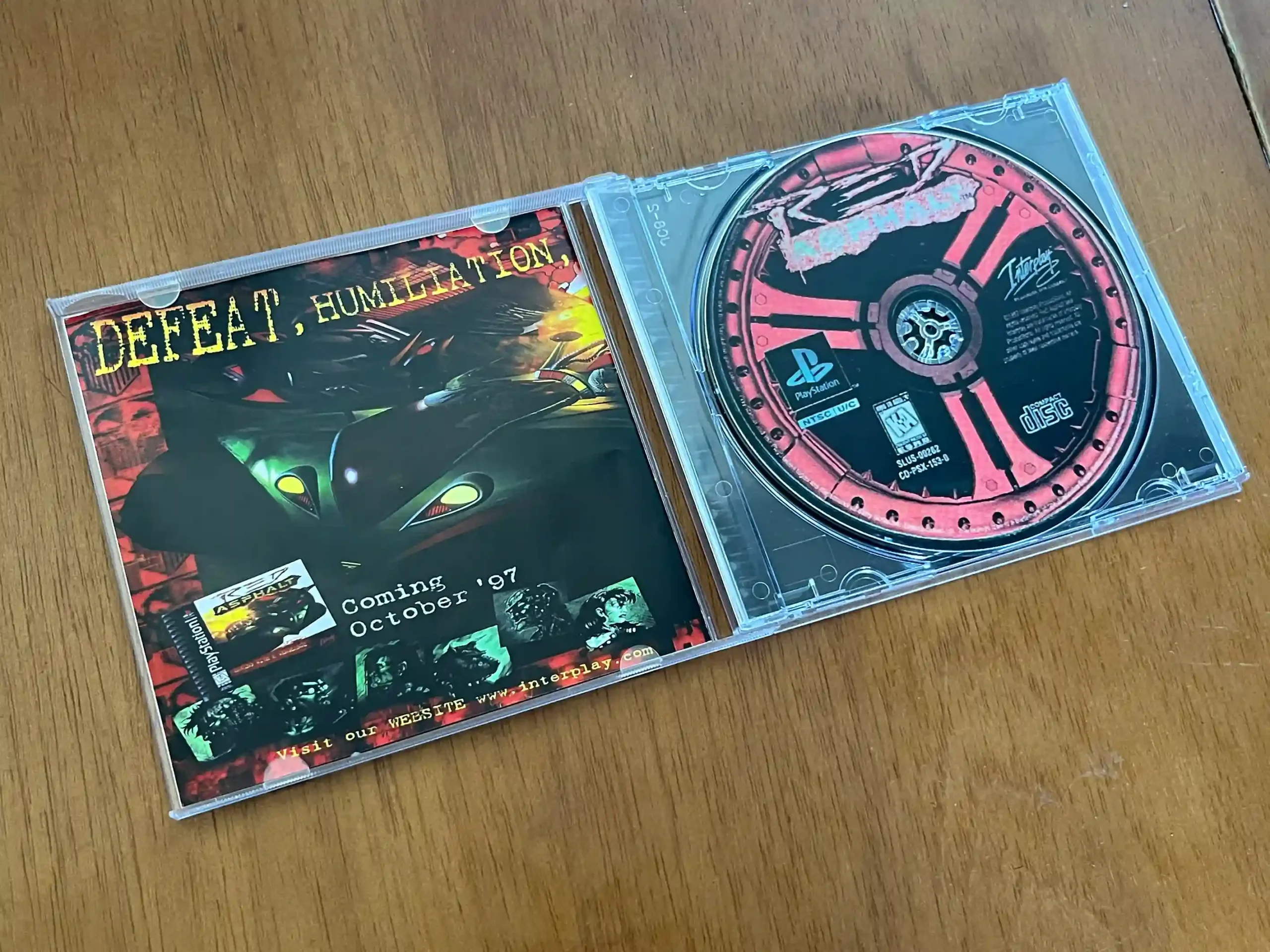 AS/ Jose Cilmar /RED ASPHALT😱PS1😱29,00 SEGUIDOS DE 5,00🚨