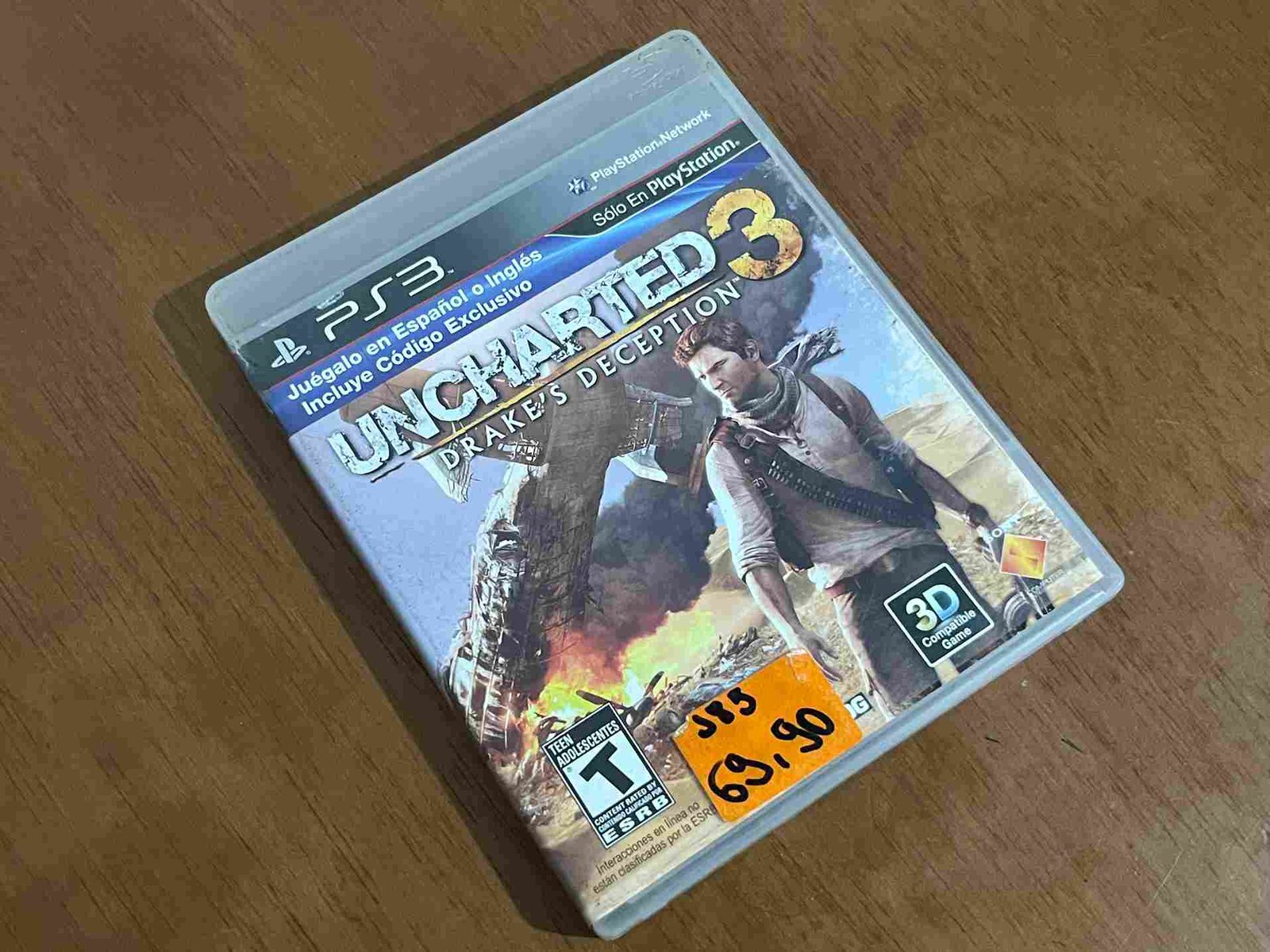 CX/ AugustoH /UNCHARTED 3. PS3😱27,00 SEGUIDOS DE 5,00🥳
