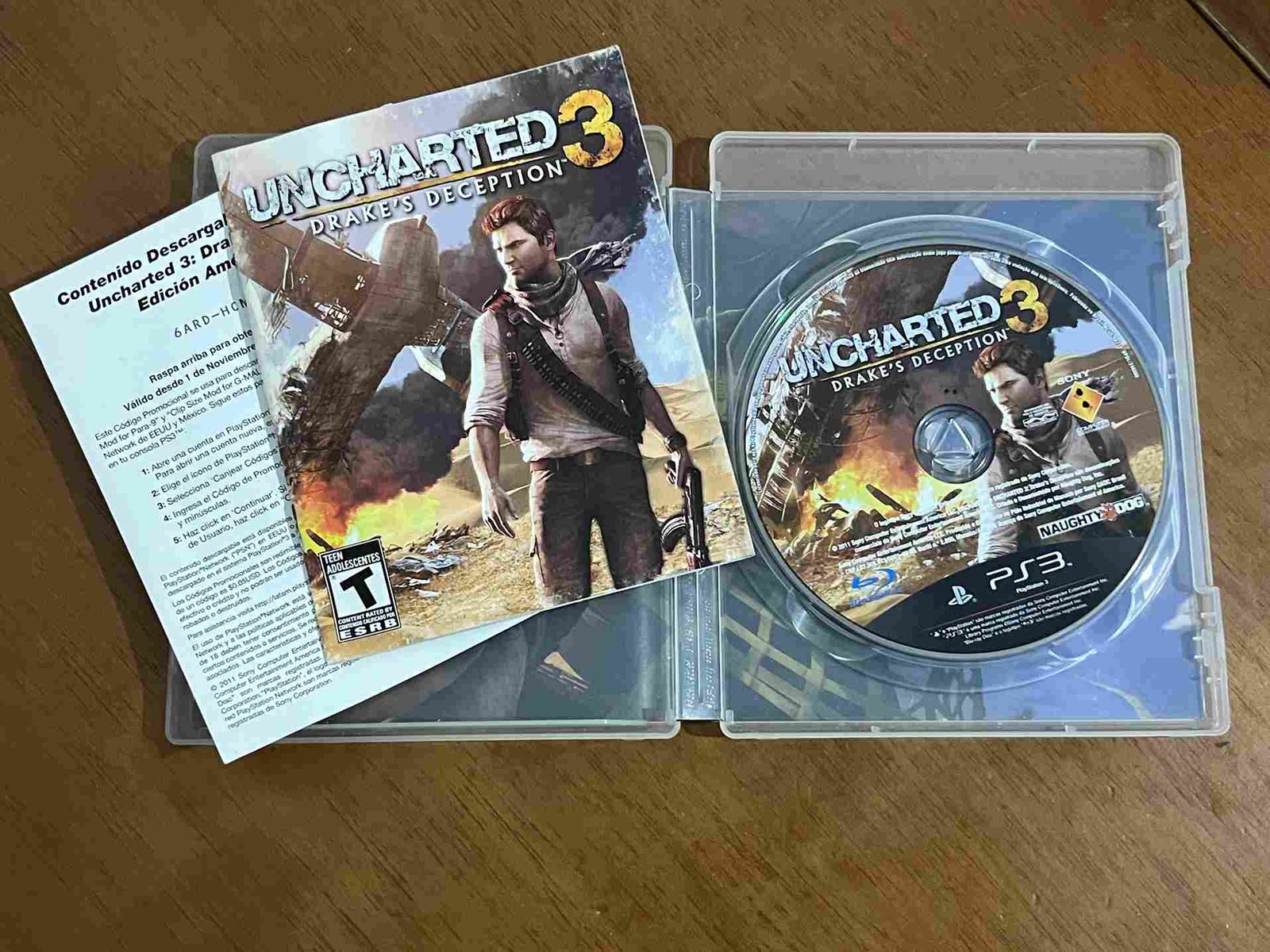 CX/ AugustoH /UNCHARTED 3. PS3😱27,00 SEGUIDOS DE 5,00🥳