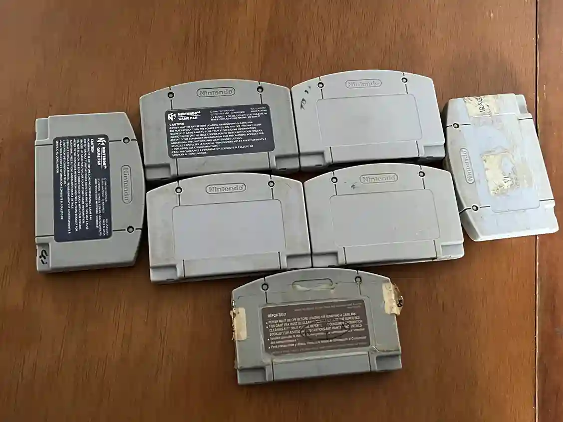 CX/ Gutaum /LOTE JOGOS N64♨️58,00 SEGUIDOS DE 5,00😱📺