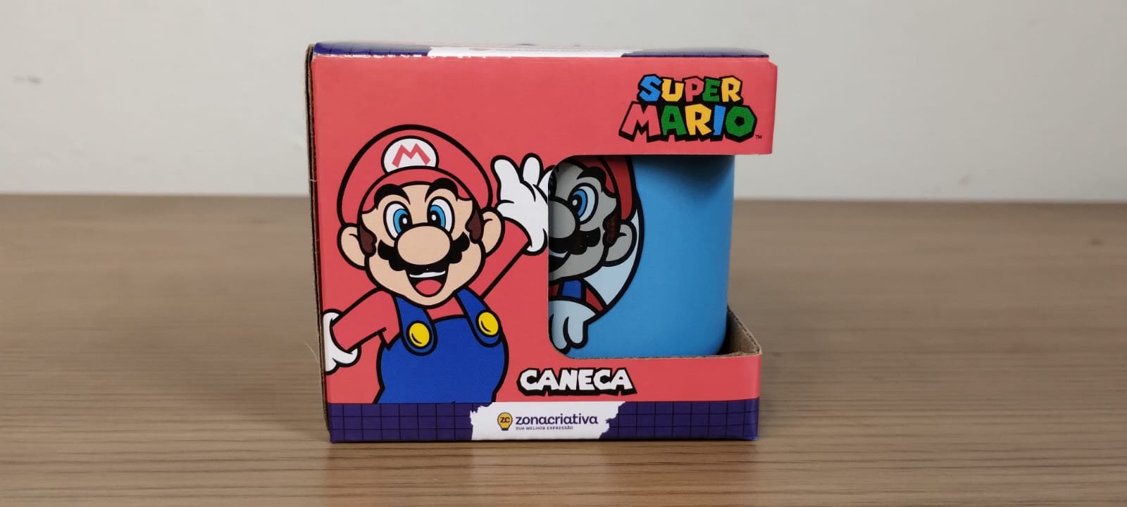 FH/ Caneca Super Mario 39,00 Seguidos de 5,00