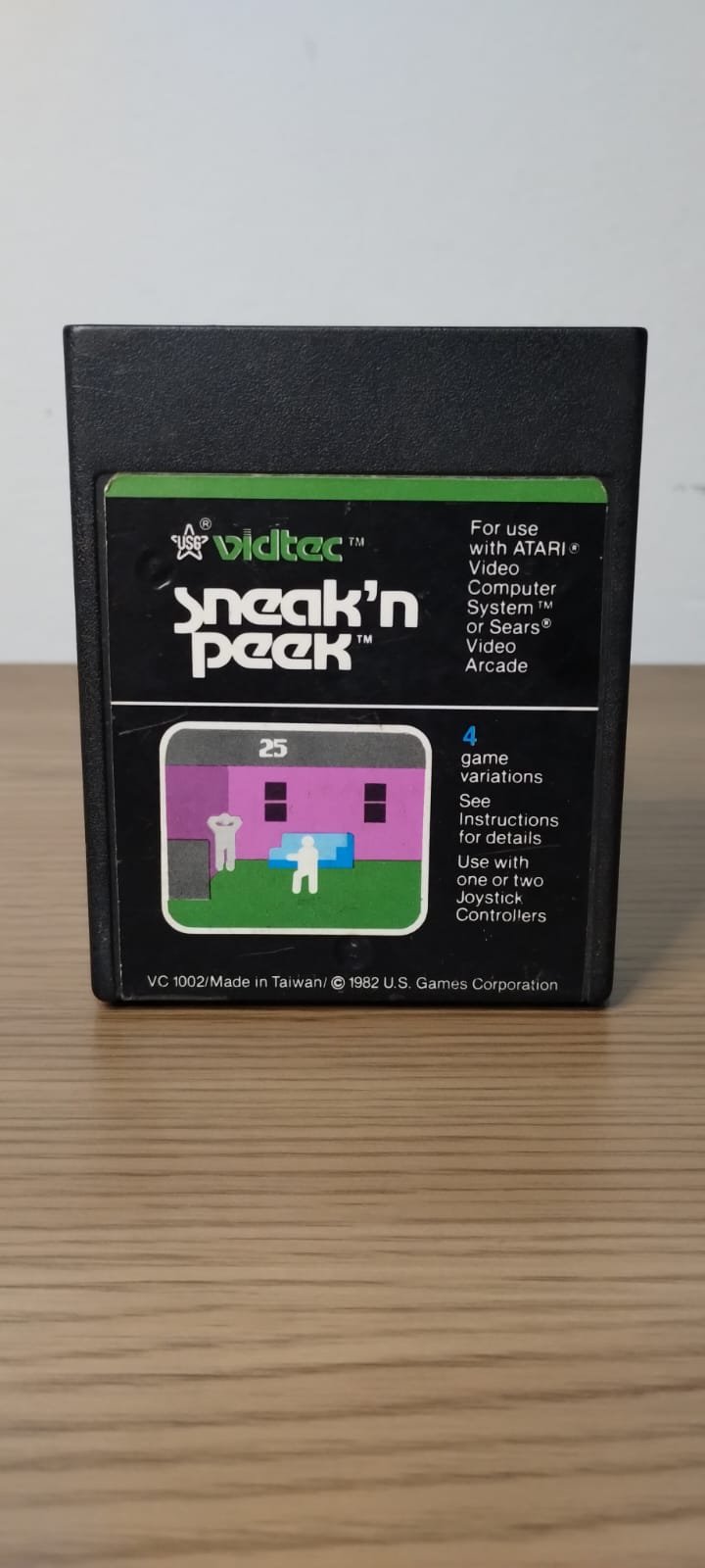 FH/ Jose Cilmar / Cartucho Sneak ’n Peek – Atari 36,00 seguidos de 5,00