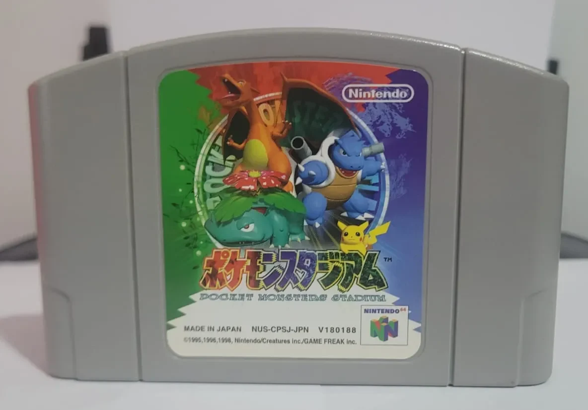 JD/ Ajanuar/ORIGINAL POKEMON STADIUM🚨, 53,00 SEGUIDOS DE 7,00😲