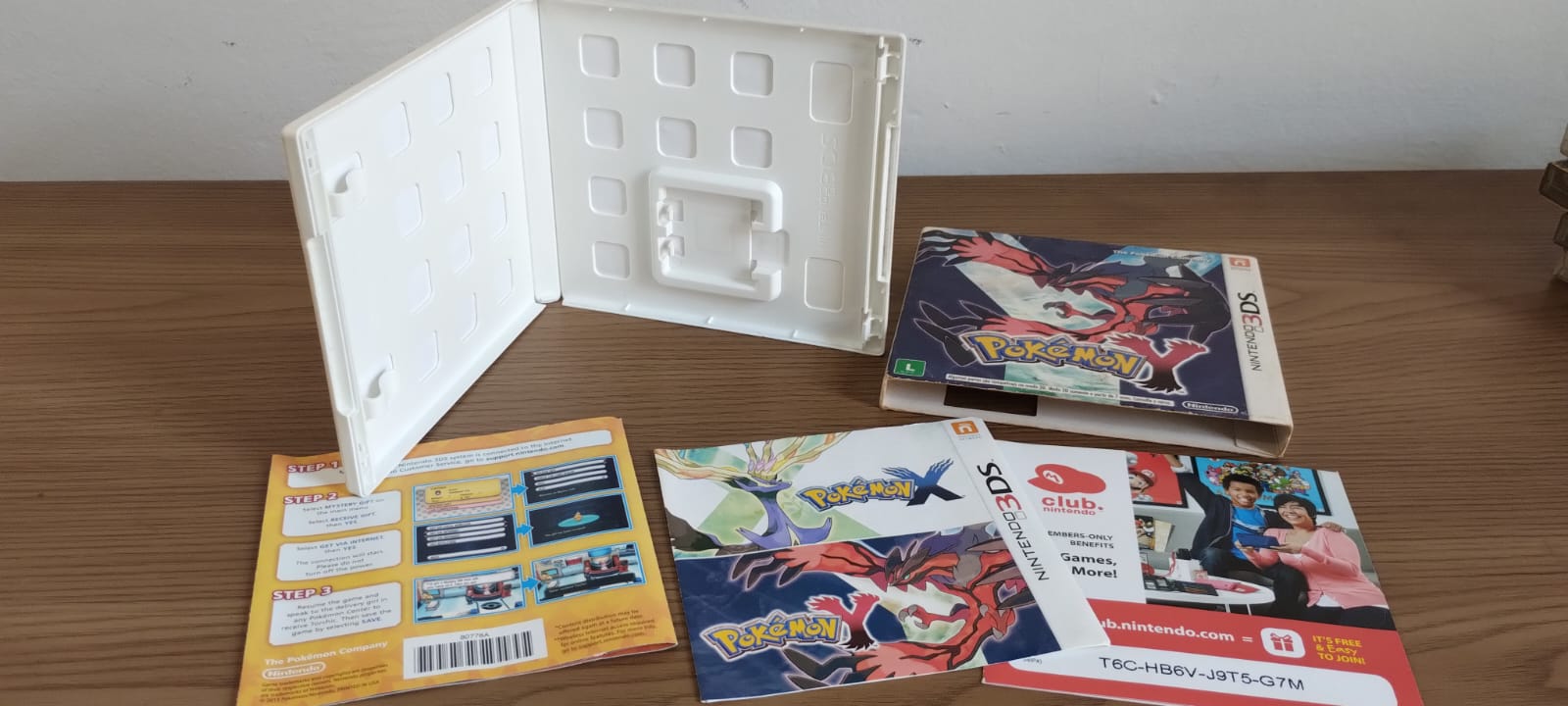 FH/ Tiago Castilhos/ Caixa Completa Pokémon Y S/JOGO 39,00 SEGUIDOS DE 5,00