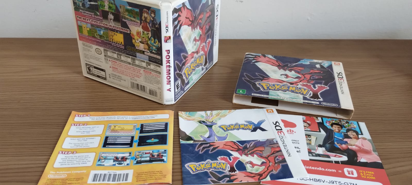FH/ Tiago Castilhos/ Caixa Completa Pokémon Y S/JOGO 39,00 SEGUIDOS DE 5,00